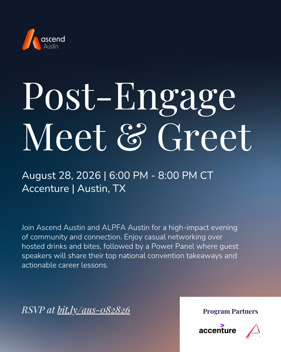 Ascend Austin - Post-Engage Meet &amp; Greet