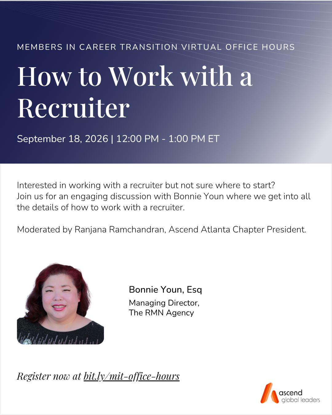 Members In Career Transition (MIT) - Virtual Office Hours