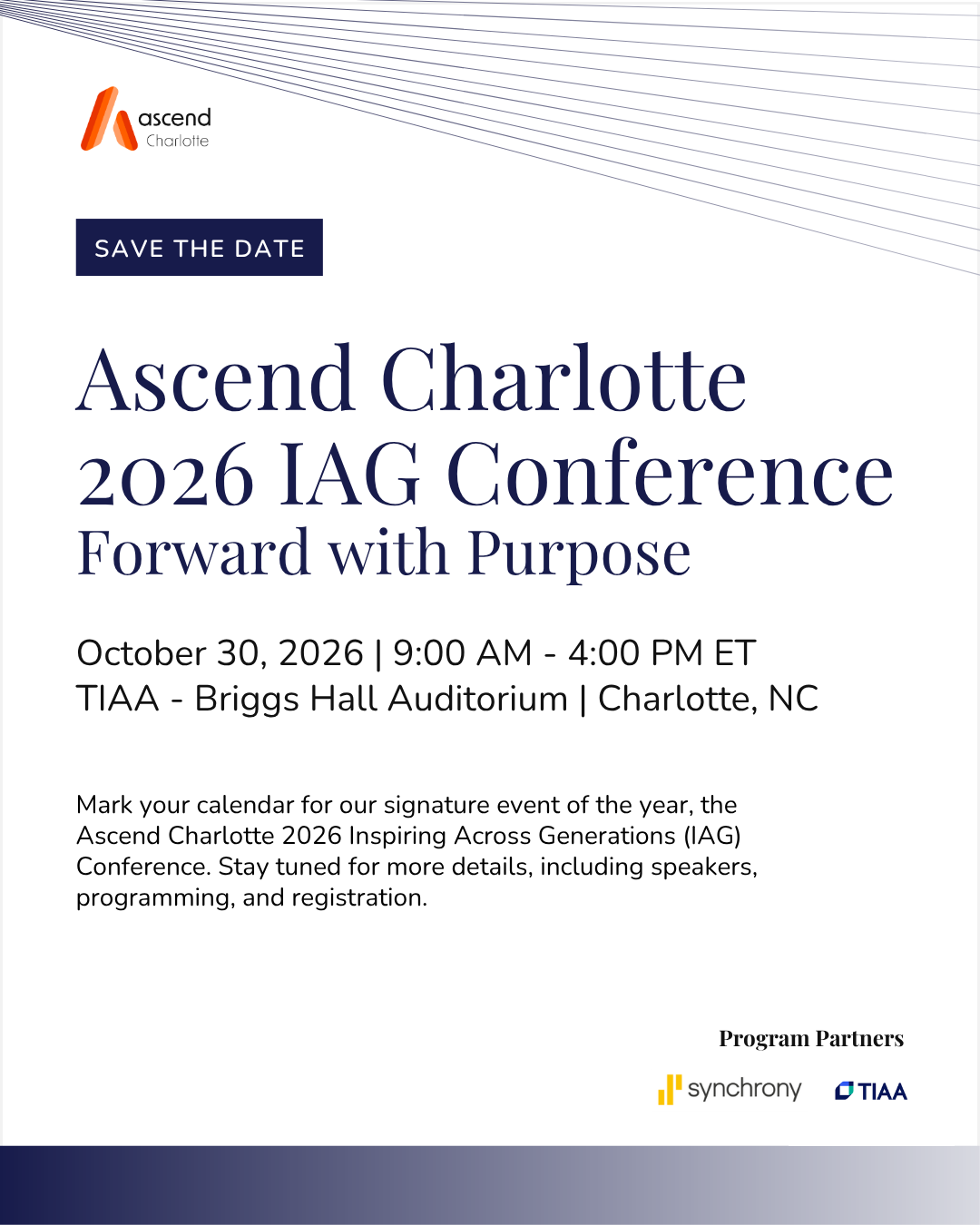 Ascend Charlotte - 2026 IAG Conference