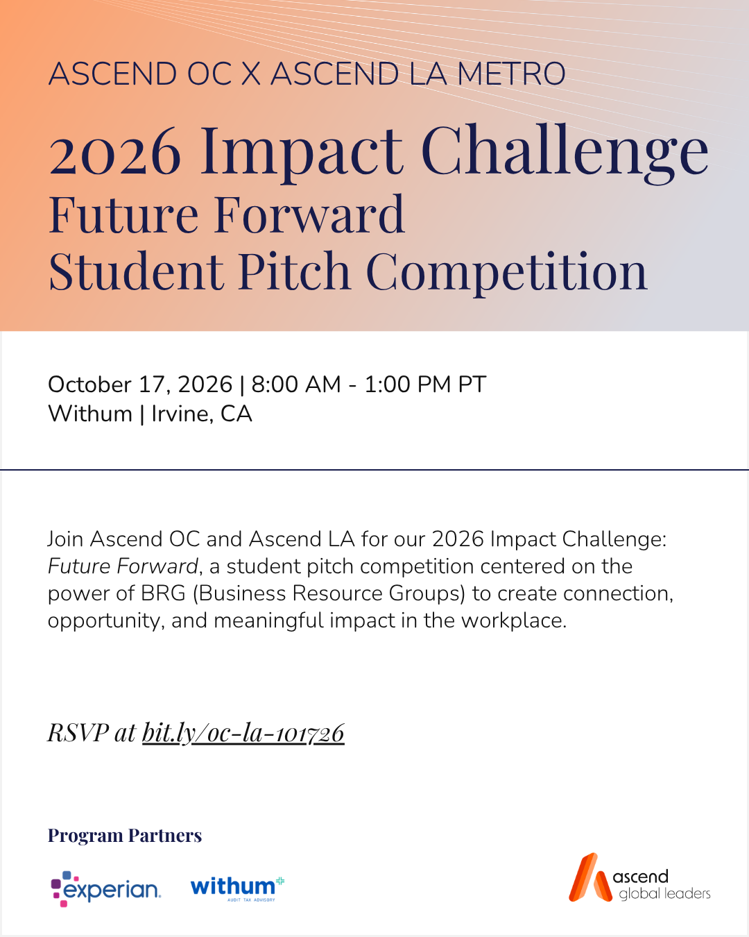 Ascend OC x Ascend LA Metro - 2026 Impact Challenge