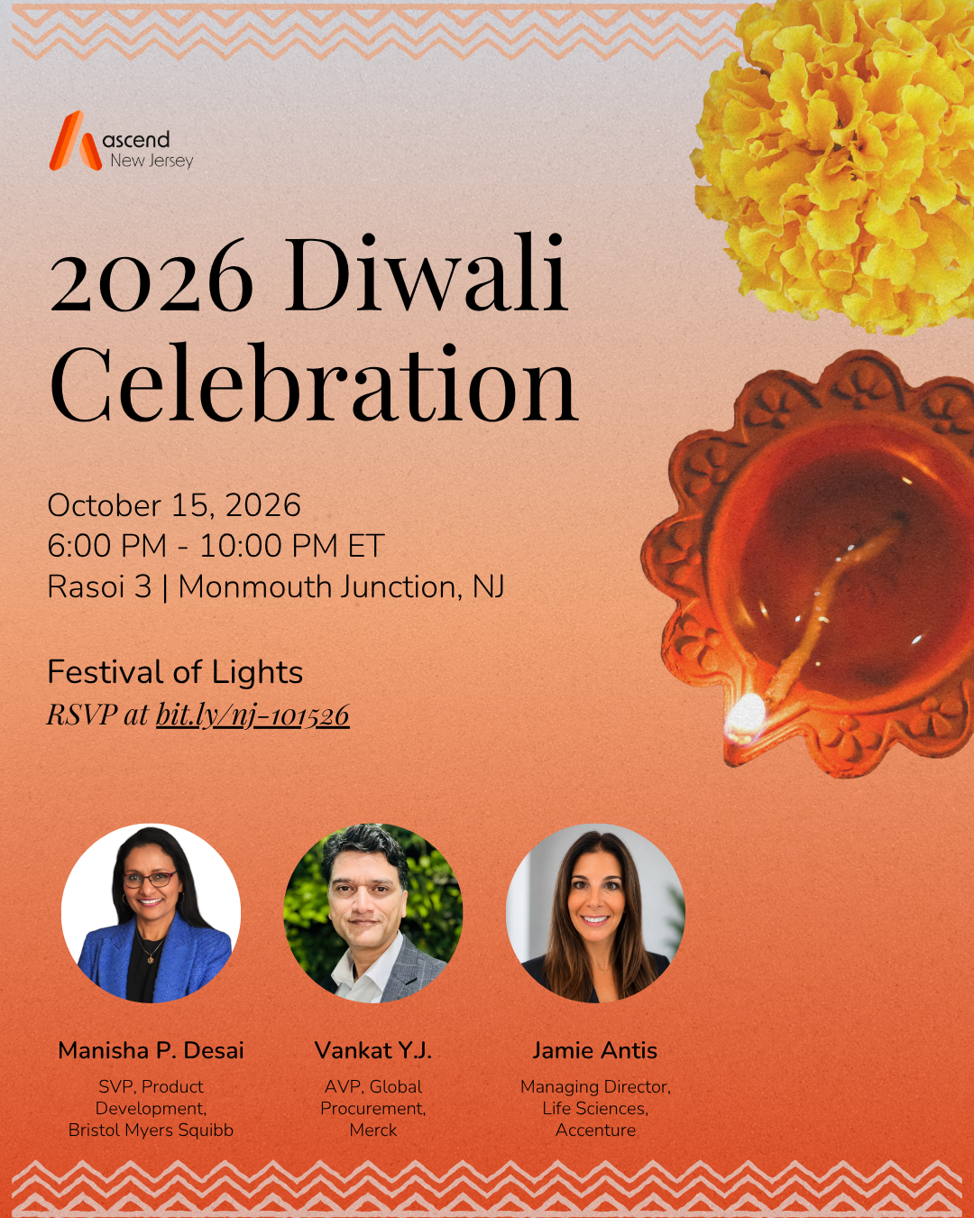 Ascend New Jersey - 2026 Diwali Celebration