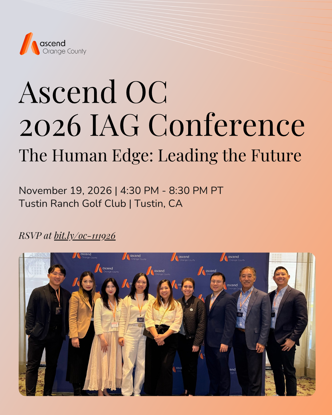 Ascend Orange County - 2026 IAG Conference