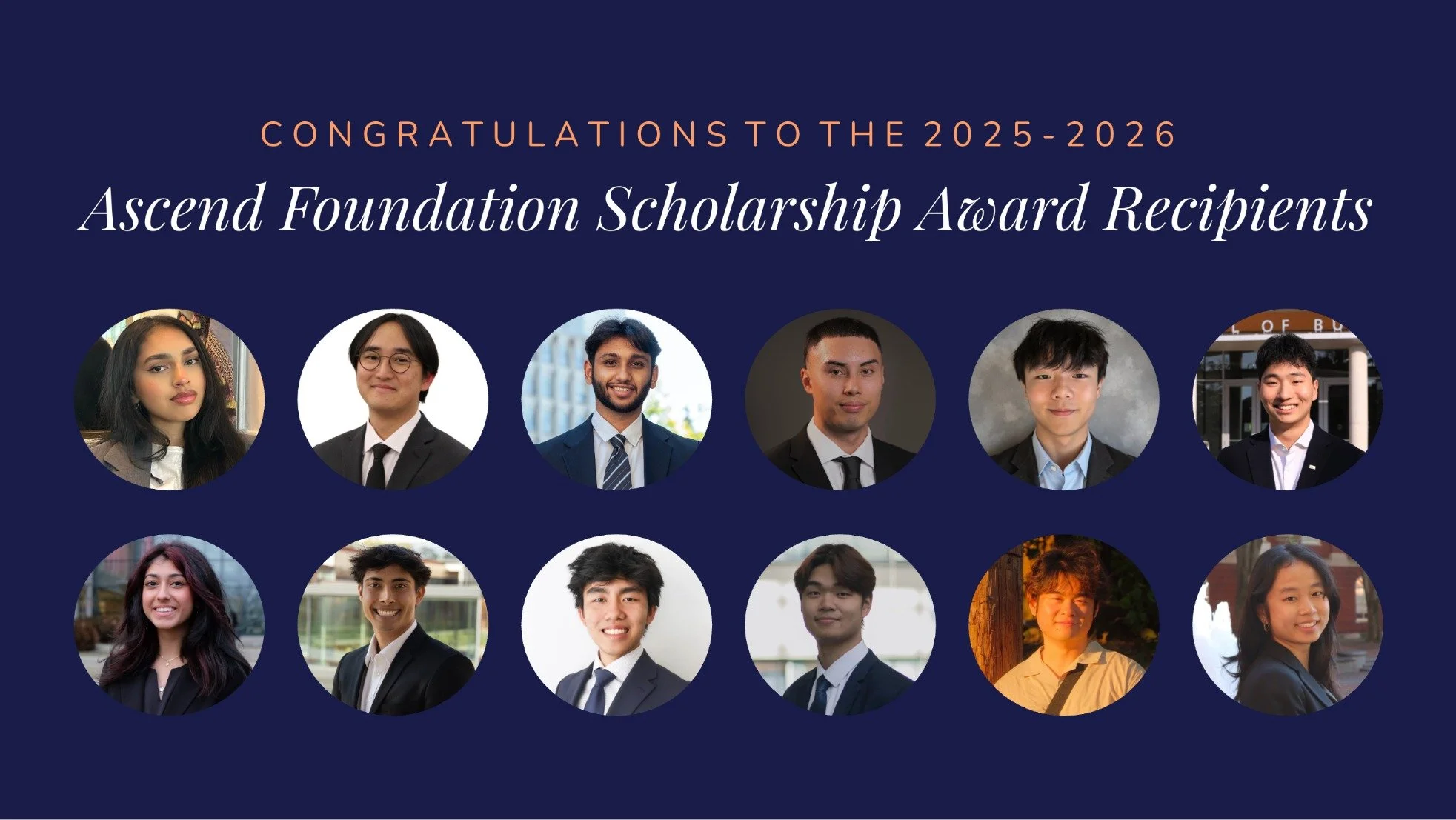 2026 Scholarship Winners