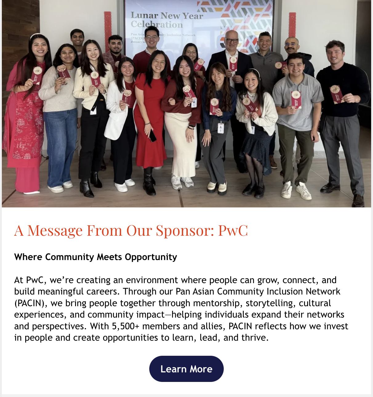 Ascend Newsletter Example