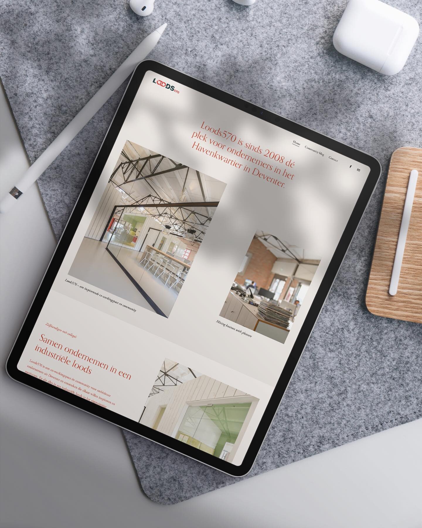 Weer een nieuwe website mogen ontwerpen, inclusief mooie content! 

Dit keer voor Loods570. Een co-workingspace waar zzp-ers een bureau kunnen huren. Een collegiale setting in het bruisende Havenkwartier in Deventer waar ik zelf sinds 2018 &oacute;&o