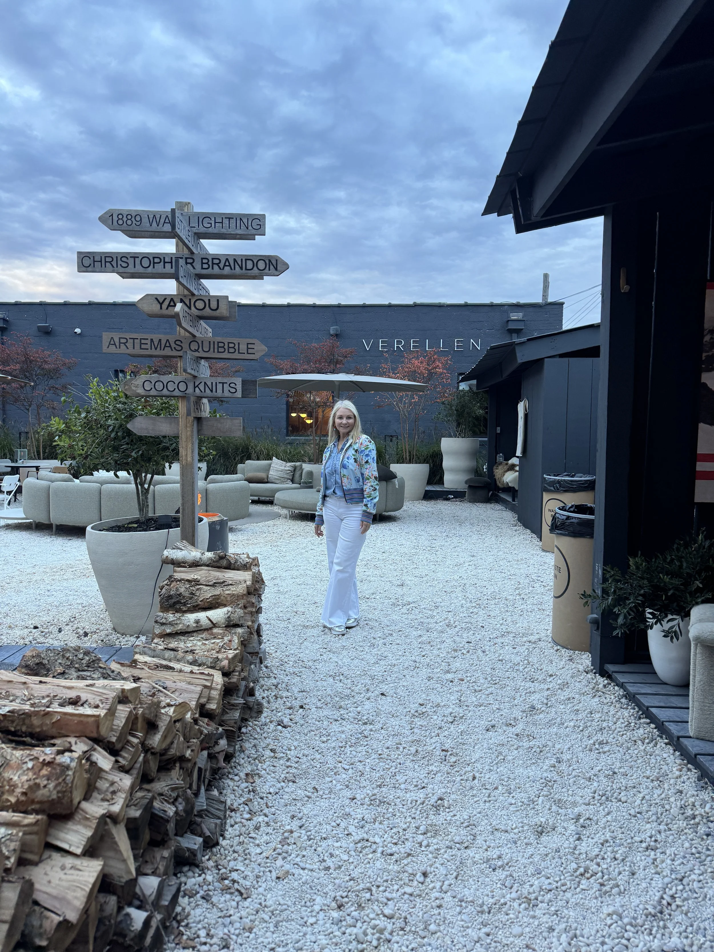 Day 1-Waiting for showroom to open.JPG