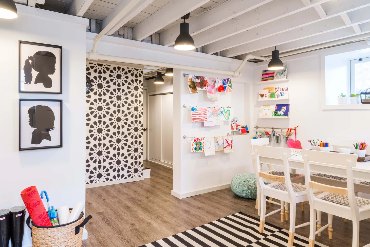 My Home Kids Art Studio — Justine Sterling Design / Interior Design ...