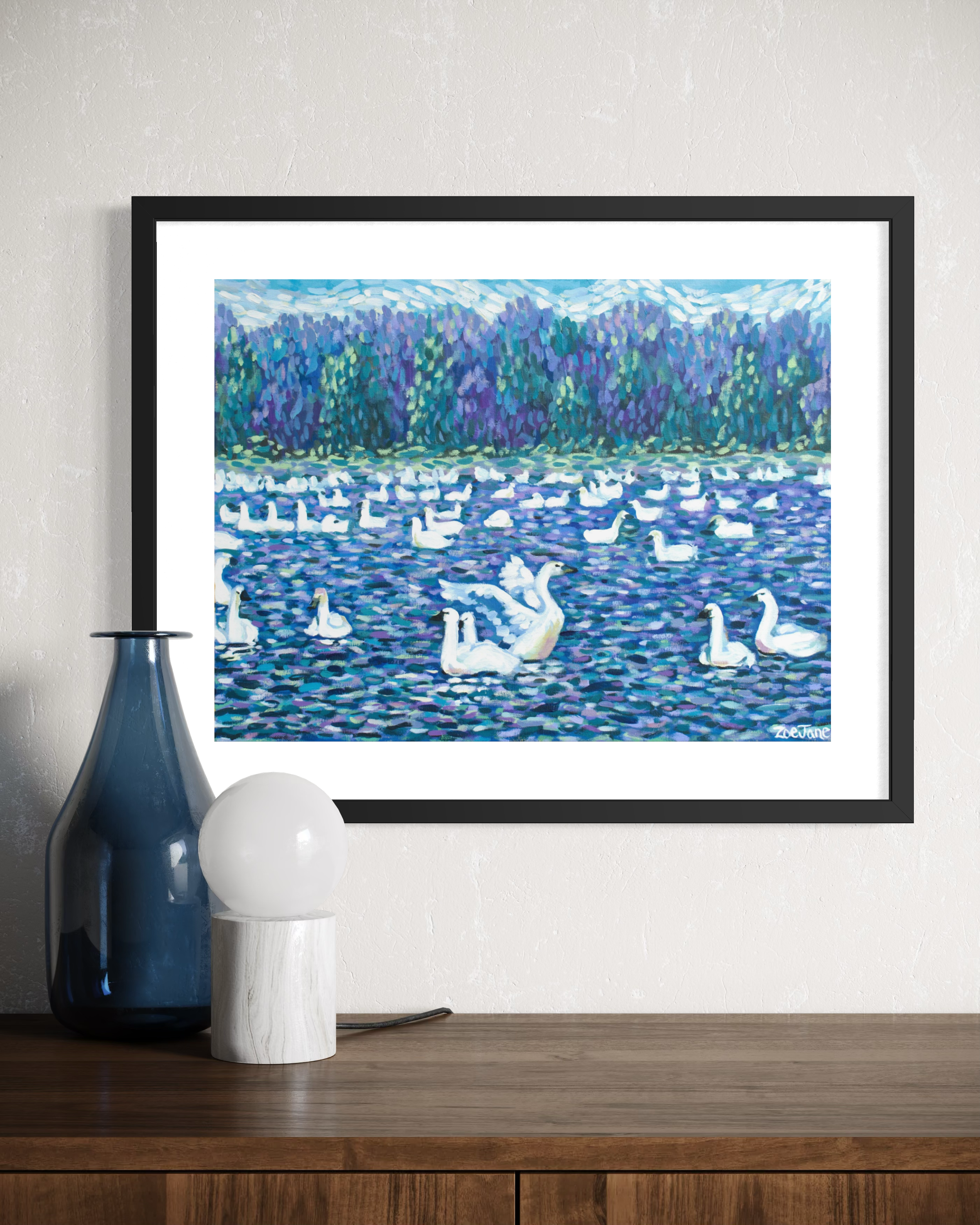 Tundra Swans (Print)