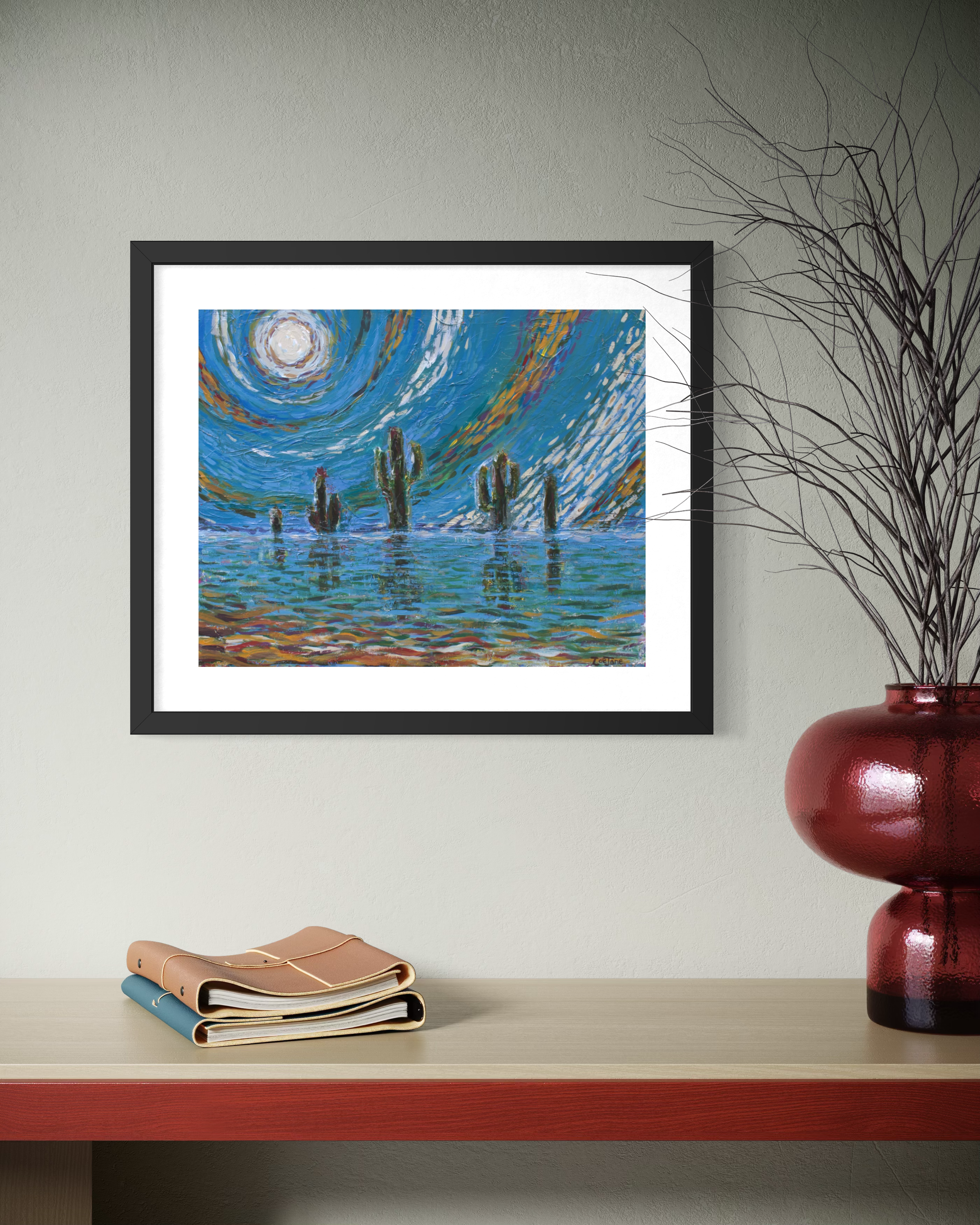 Reflections (Cactus) (Print)