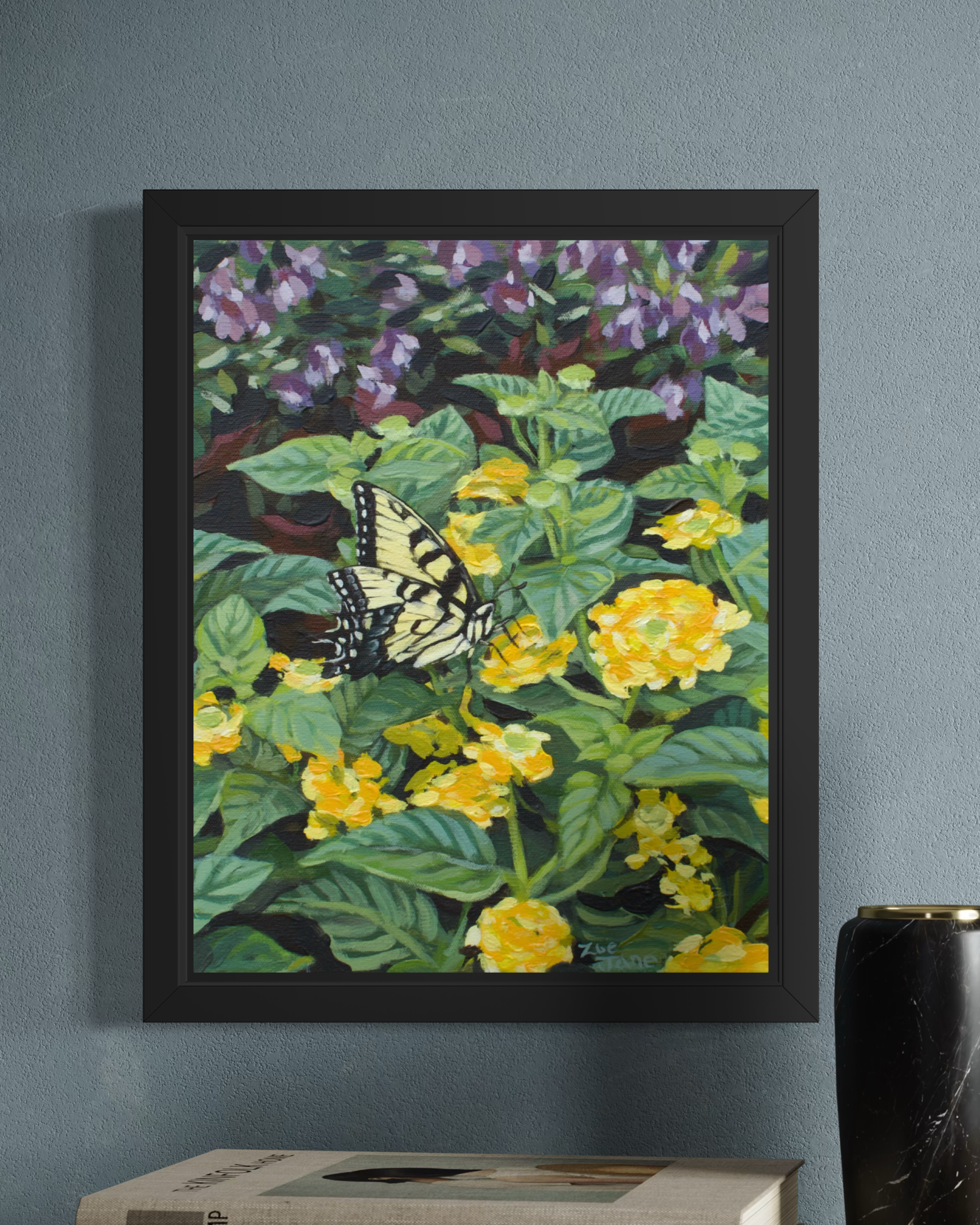 Tiger in the Garden (Original)