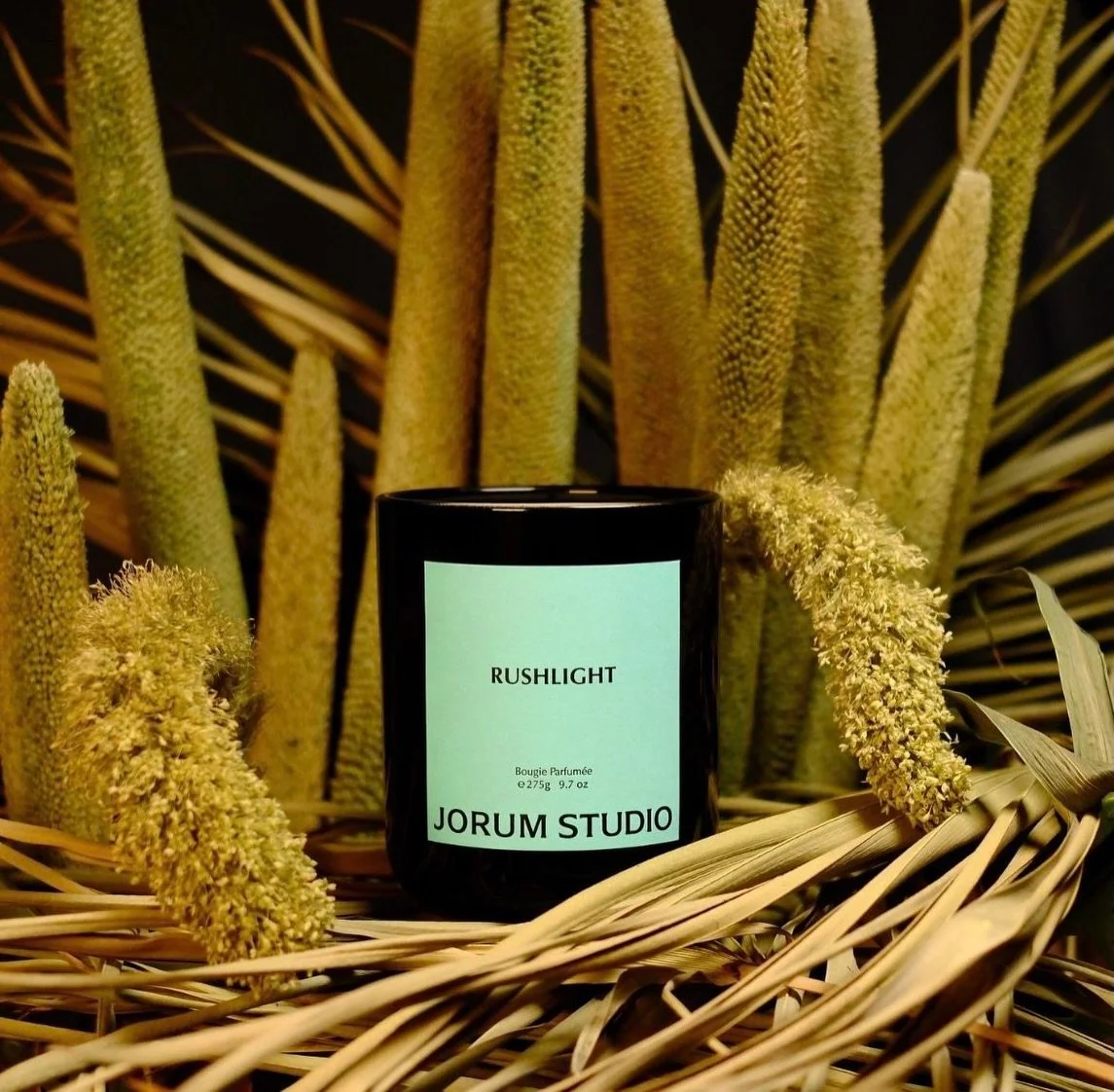 JORUM STUDIO&rsquo;s luxury candles are created by in-house perfumer Euan McCall and crafted in their Edinburgh atelier. They really are very special and we have two fragrances to choose from:

&mdash; RUSHLIGHT: &lsquo;The mountainside is raw and ru