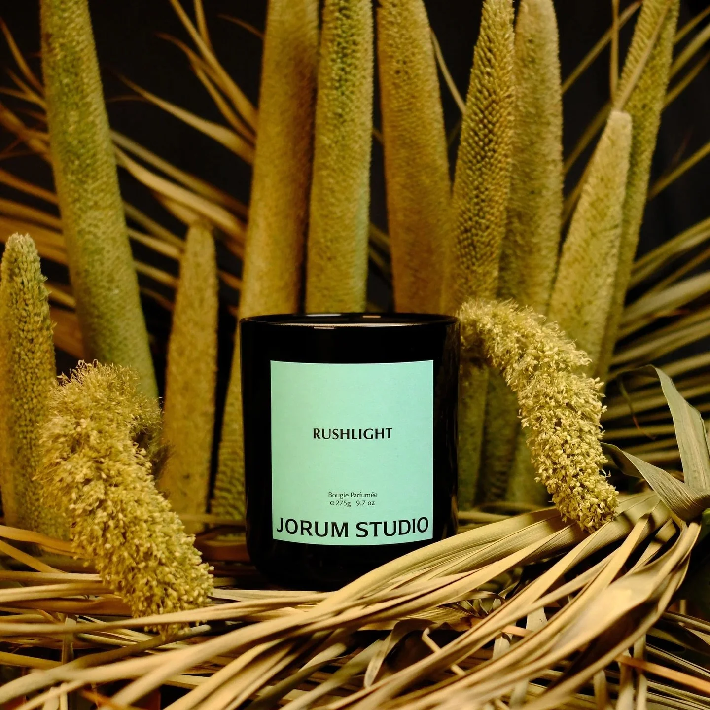 Spring in every flame. A fresh, seasonal collection of candles. 

Rushlight from @jorumstudio is a soft green blend of cypress, linden blossom and wild grasses, layered with delicate florals and grounded by cedarwood and vetiver. Fresh, earthy, and q