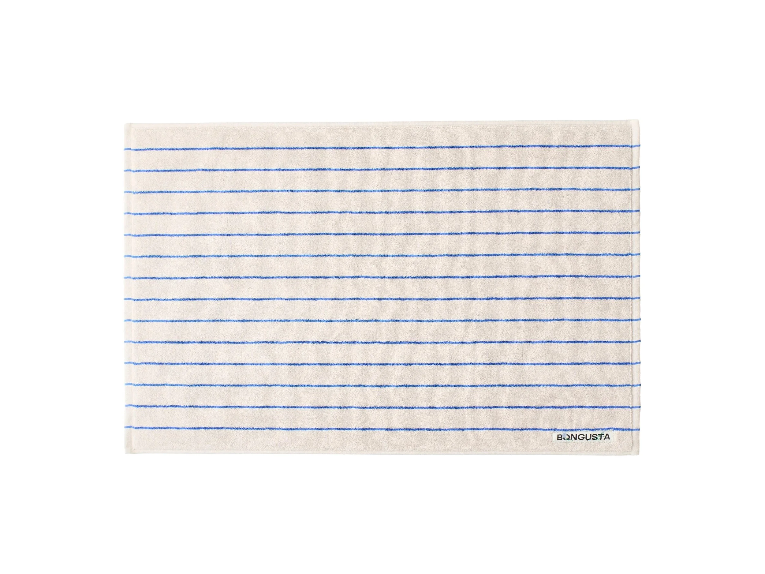 Bongusta Naram Bath Mat - Moonbeam & Ultramarine
