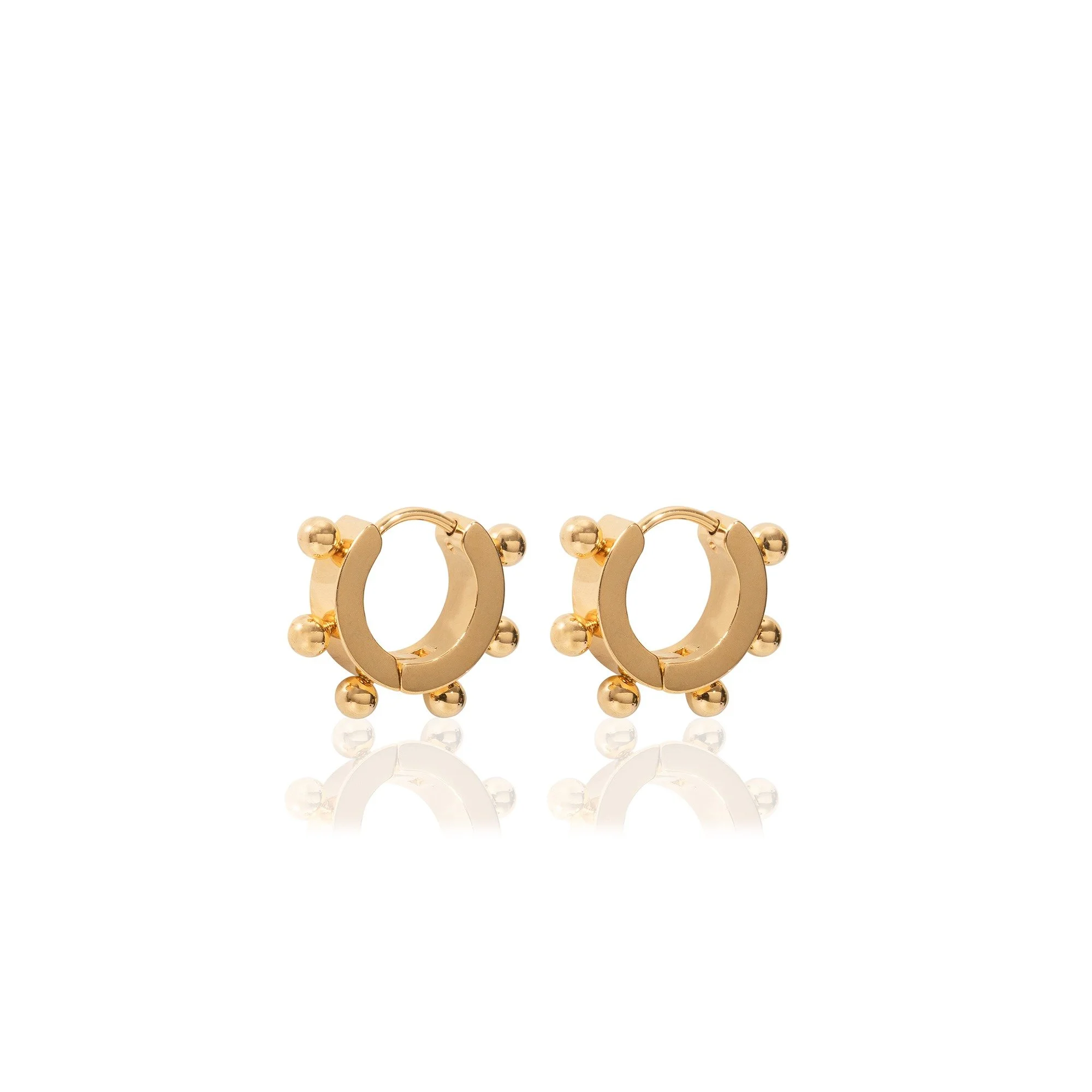 A Weathered Penny Gold Bessie Hoops