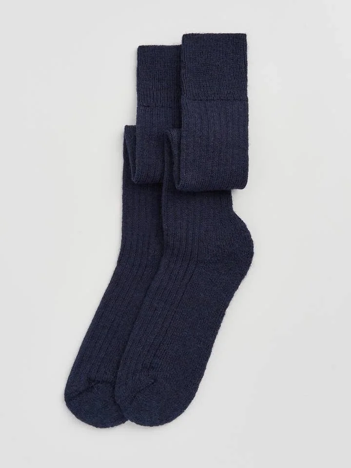 Pairs Wool Knee High Socks Multiple Colours