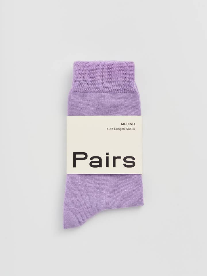 Pairs Merino Socks Multiple Colours