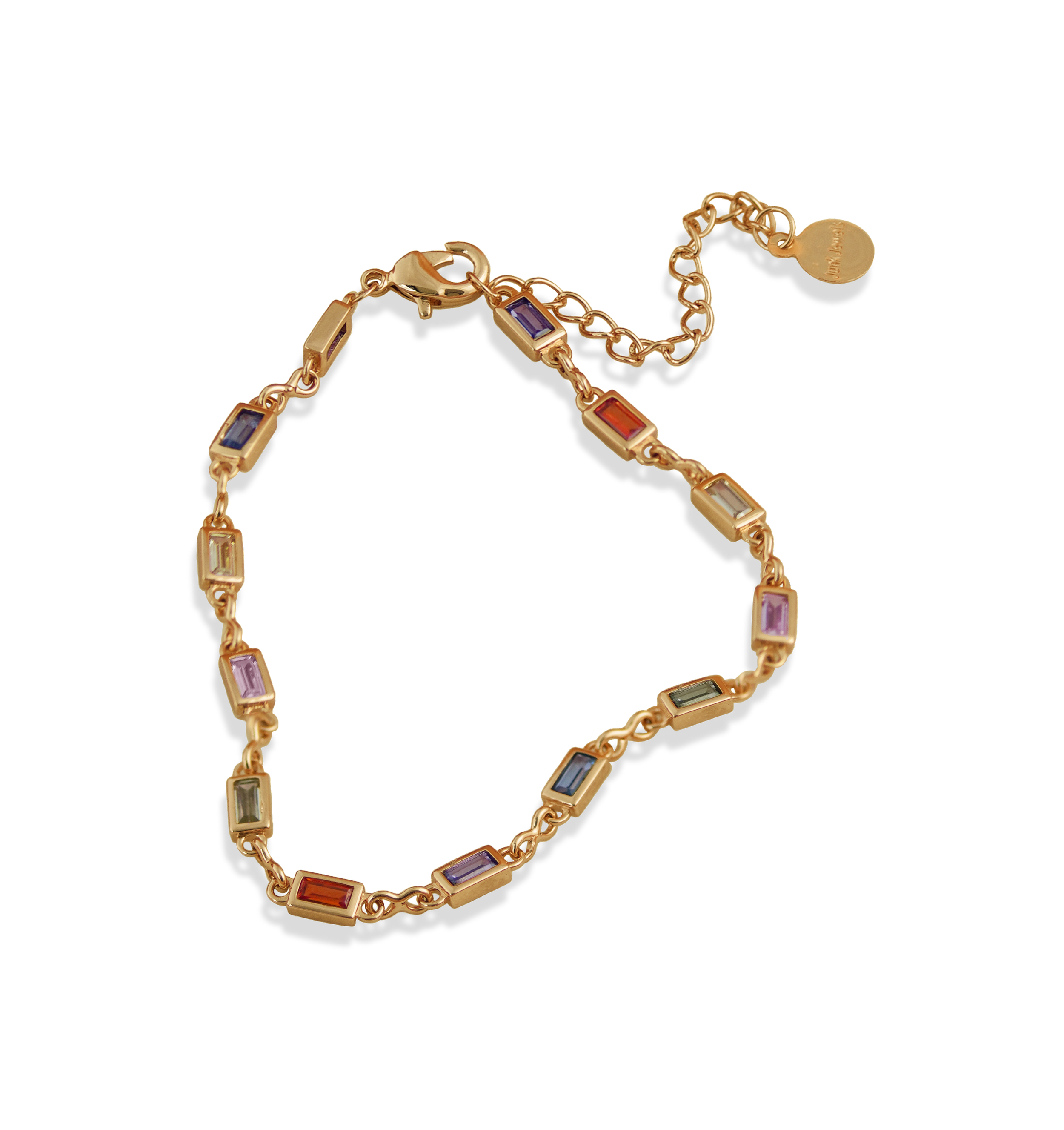Junk Jewels Rainbow Channel Bracelet