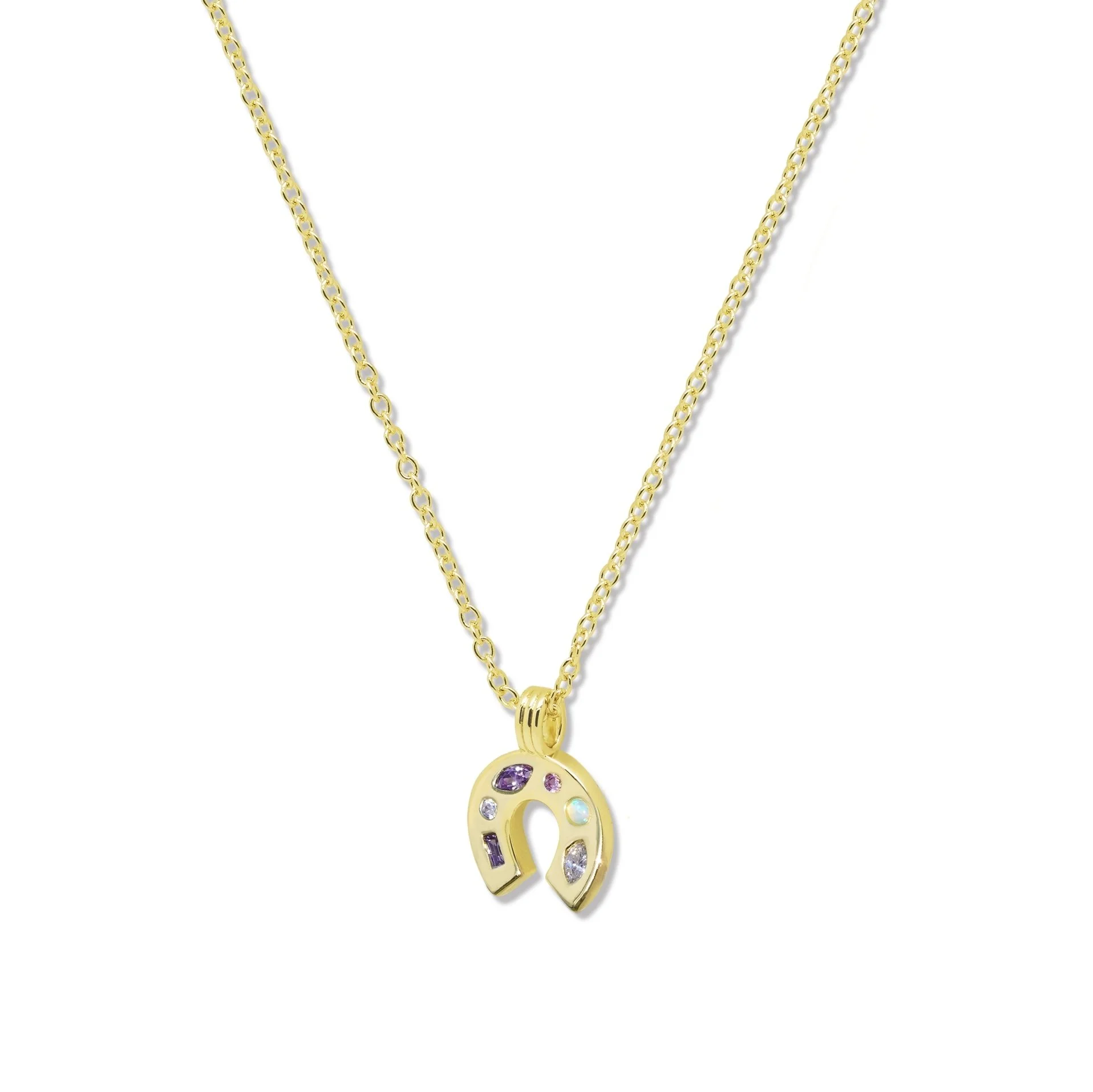 Junk Jewels Mini Lucky Charm Necklace