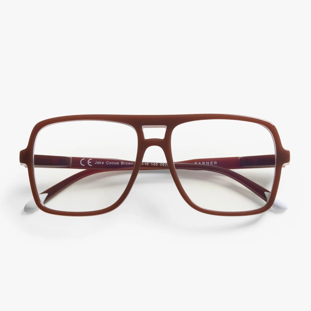 Barner Reading Glasses - Jake Glossy Cocoa Brown