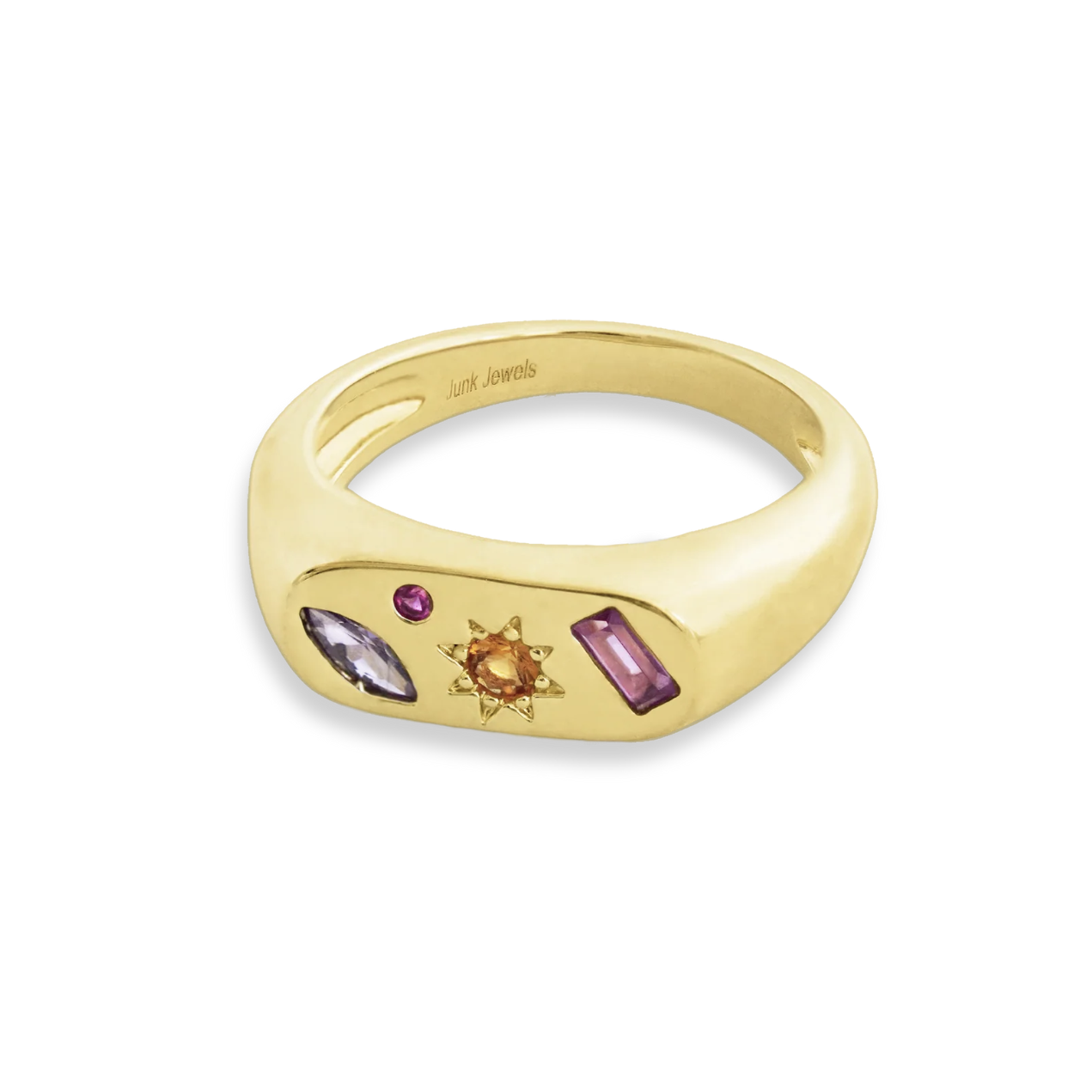 Junk Jewels Kaleidoscope Gemstone Ring