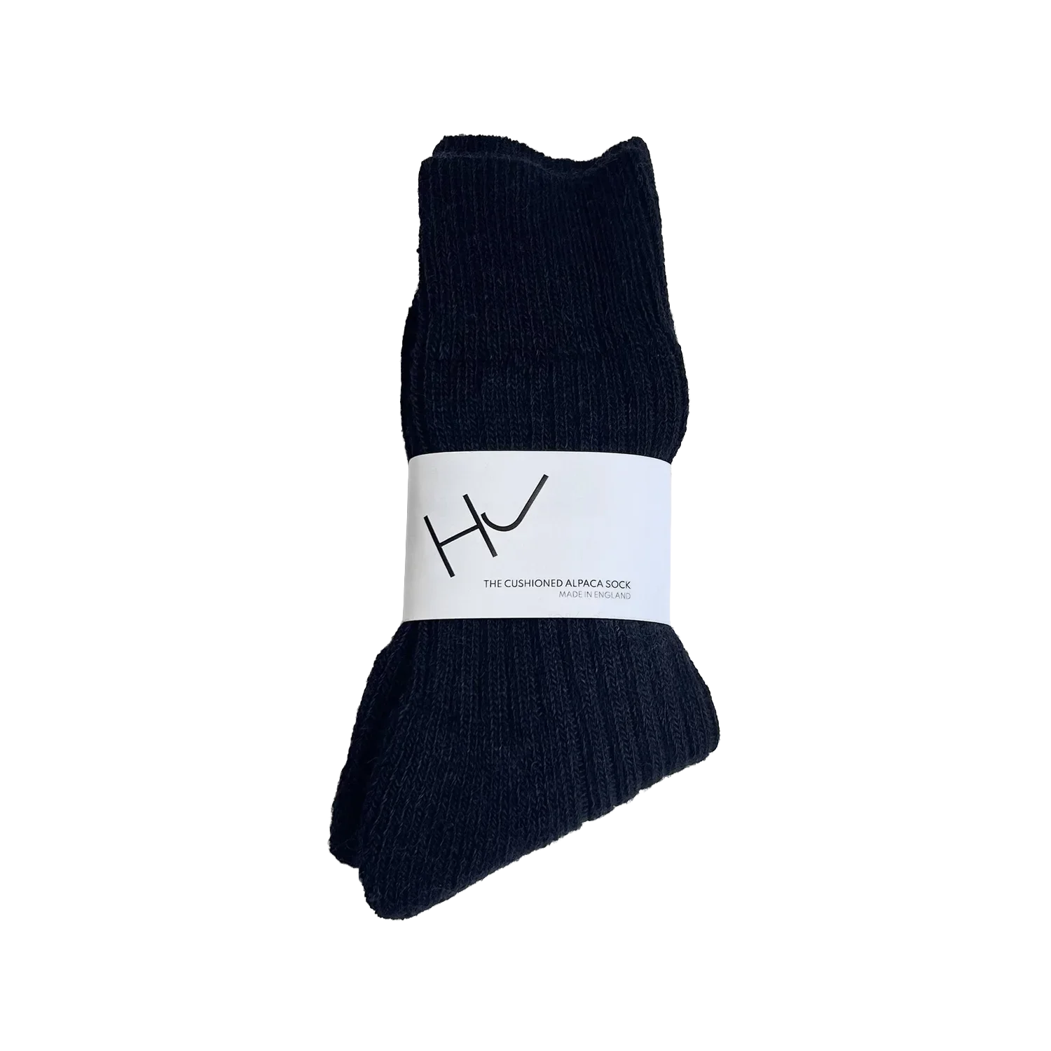 Hunter Jones Cushioned Alpaca Sock - Black