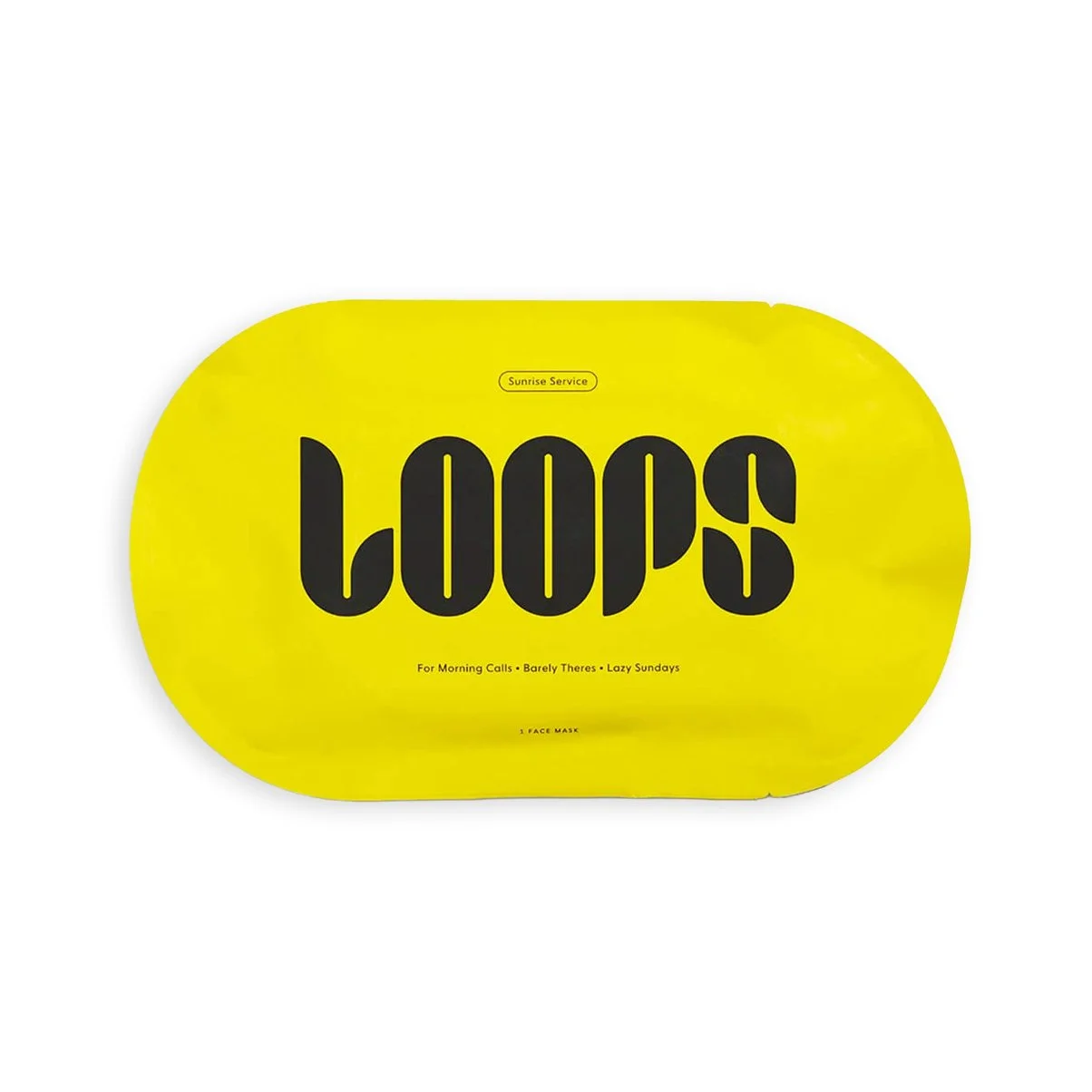 LOOPS Sunrise Service Face Mask