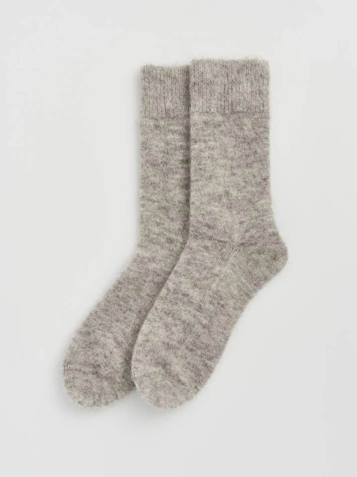 Pairs Ultra Soft Bed Socks Grey