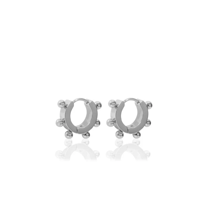 A Weathered Penny Silver Bessie Hoops