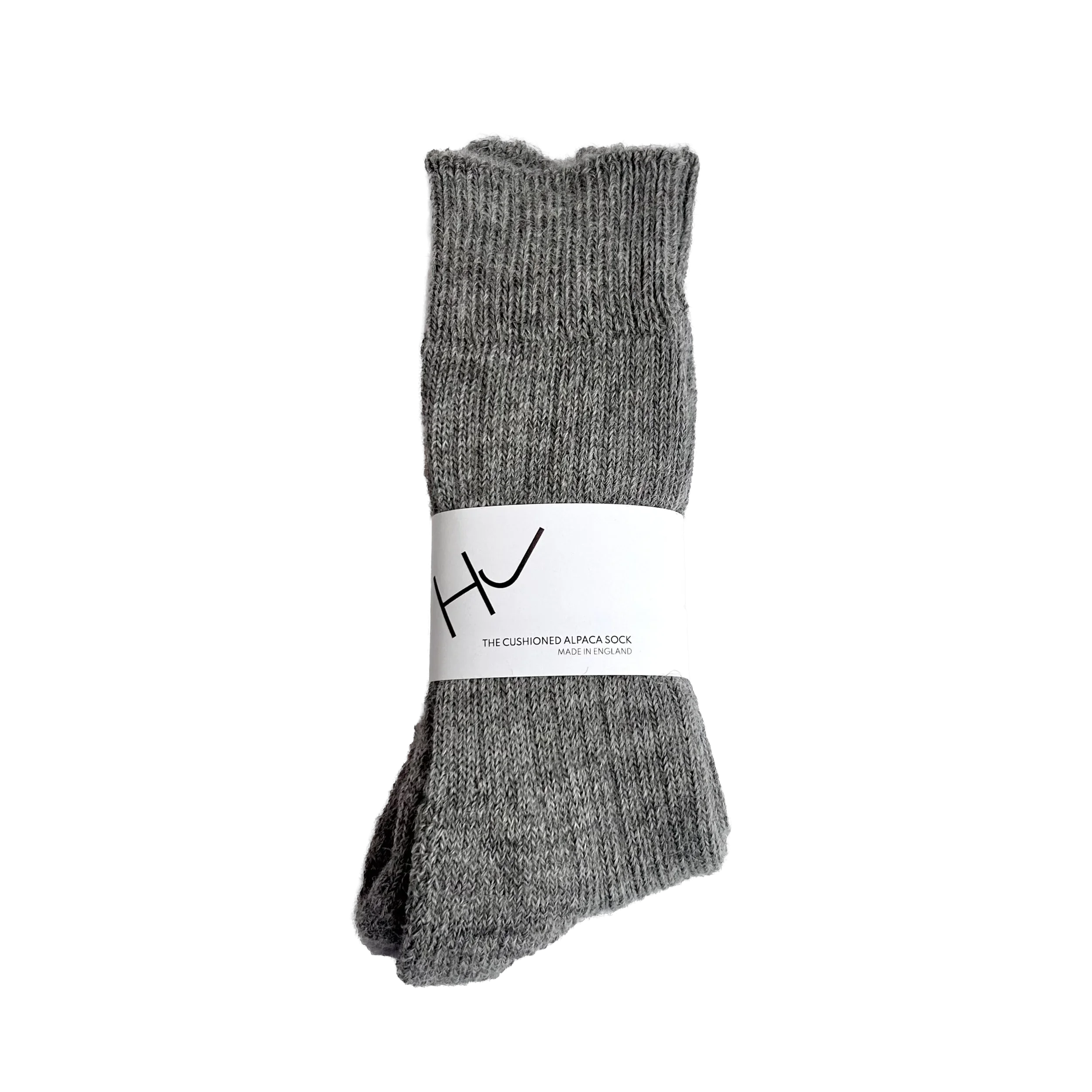 Hunter Jones Cushioned Alpaca Sock - Grey