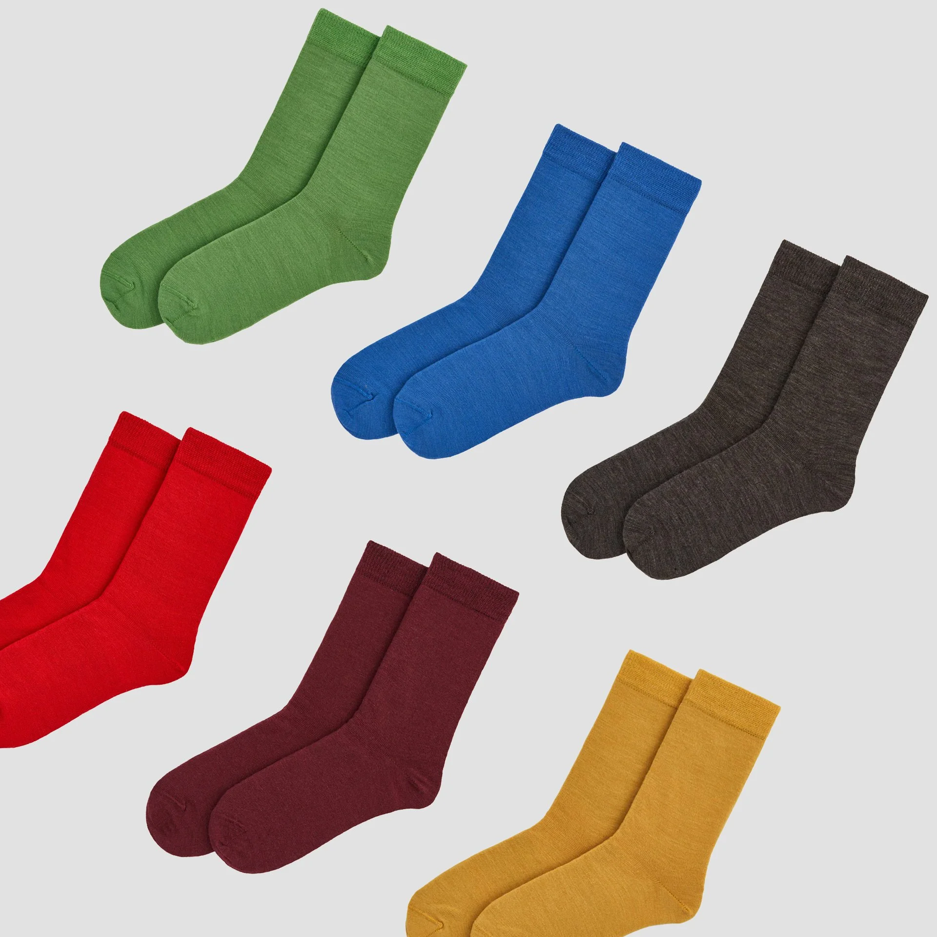 Pairs Merino Socks - Various Colours