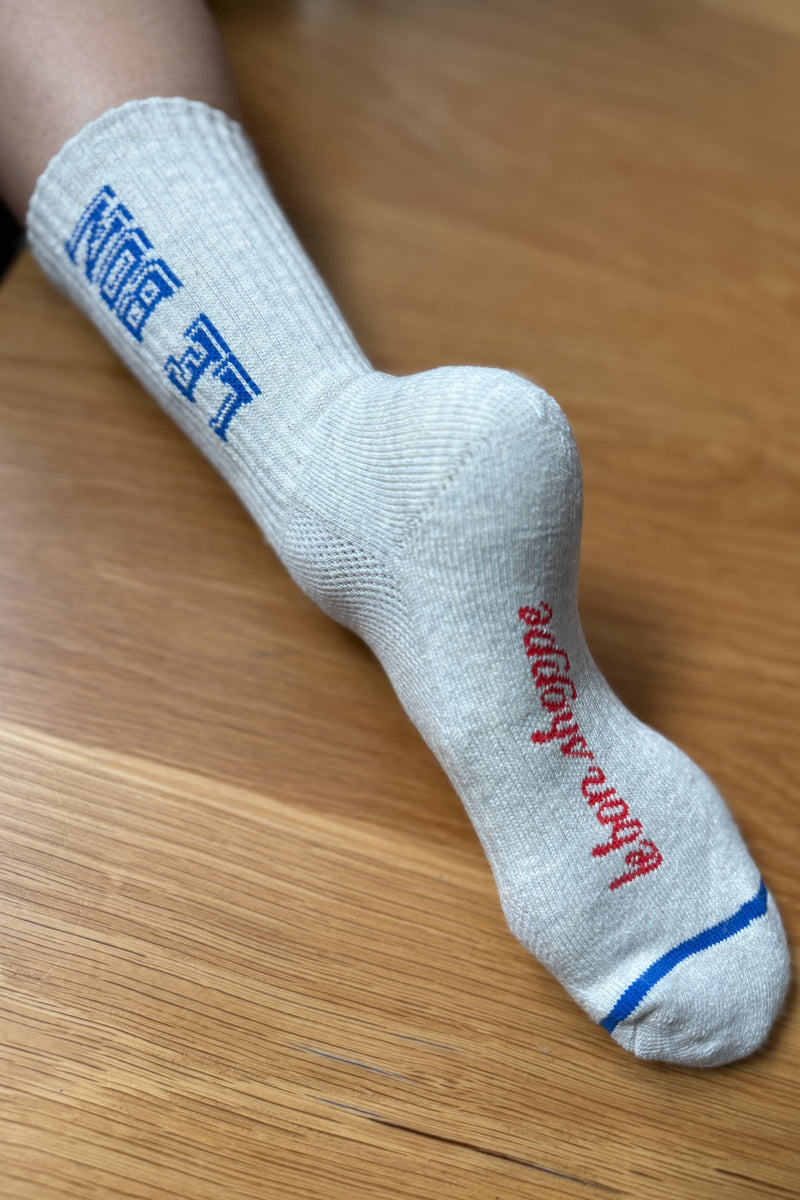 Le Bon Shoppe - Preppy Socks Ice/Blue