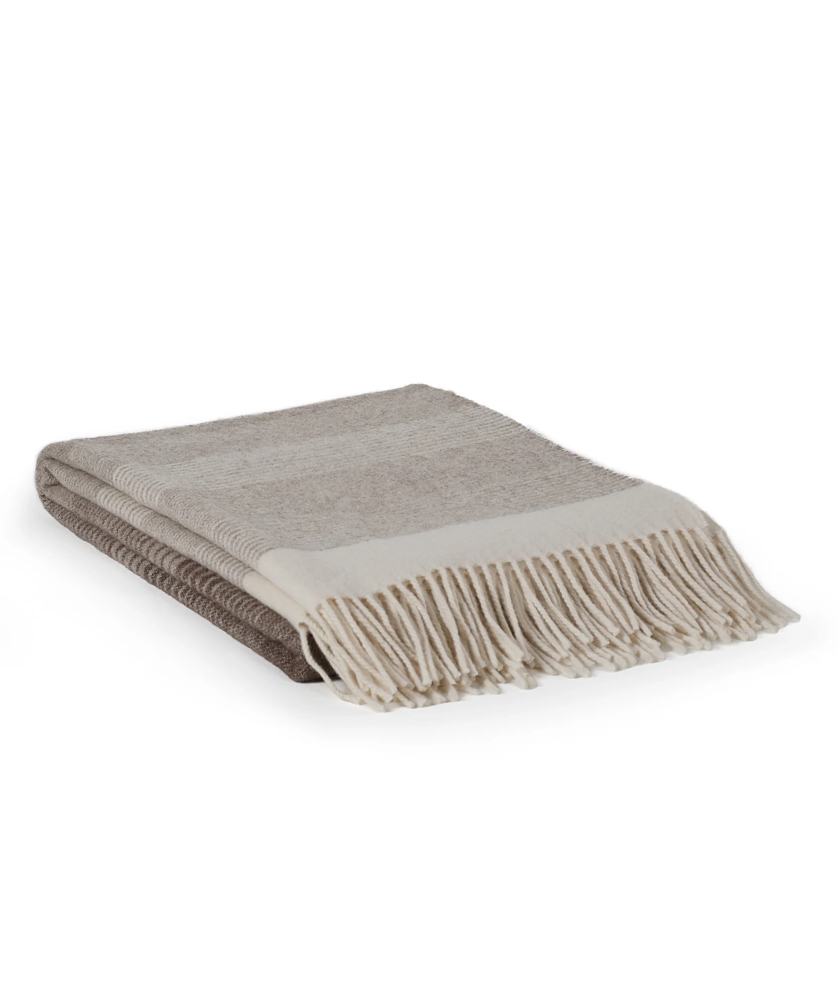 MoST Gobi Mongolian Wool Throw Blanket - Undyed