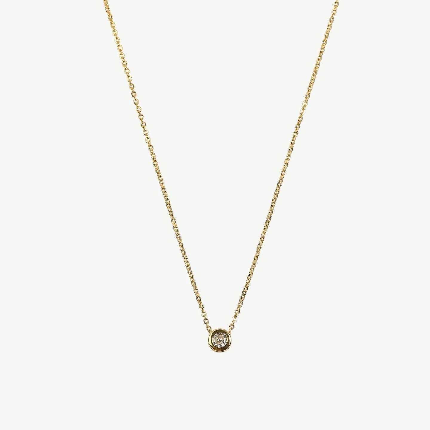 Miss Cecilia Solitaire Necklace