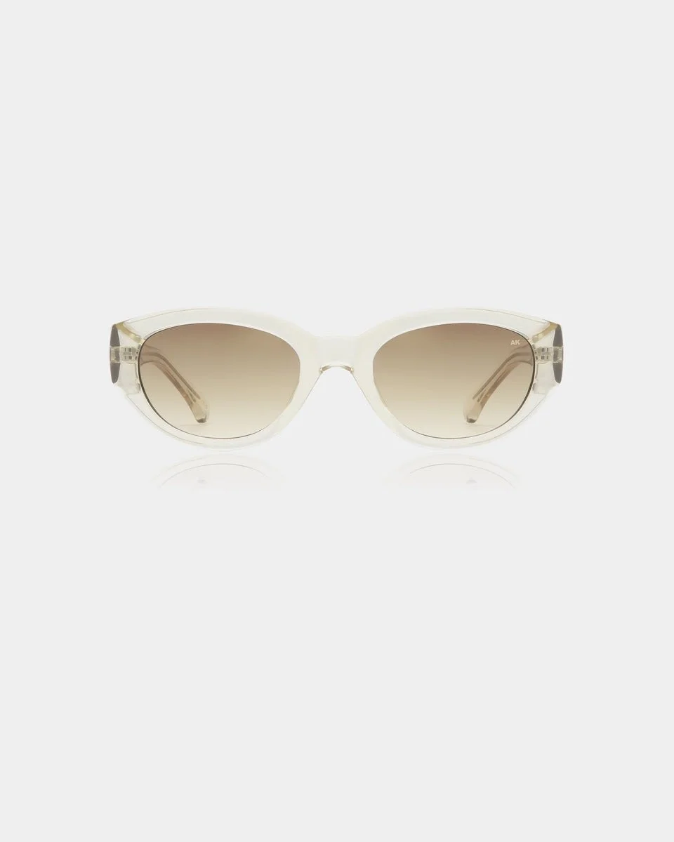A. Kjærbede Winnie Sunglasses - Ecru Transparent