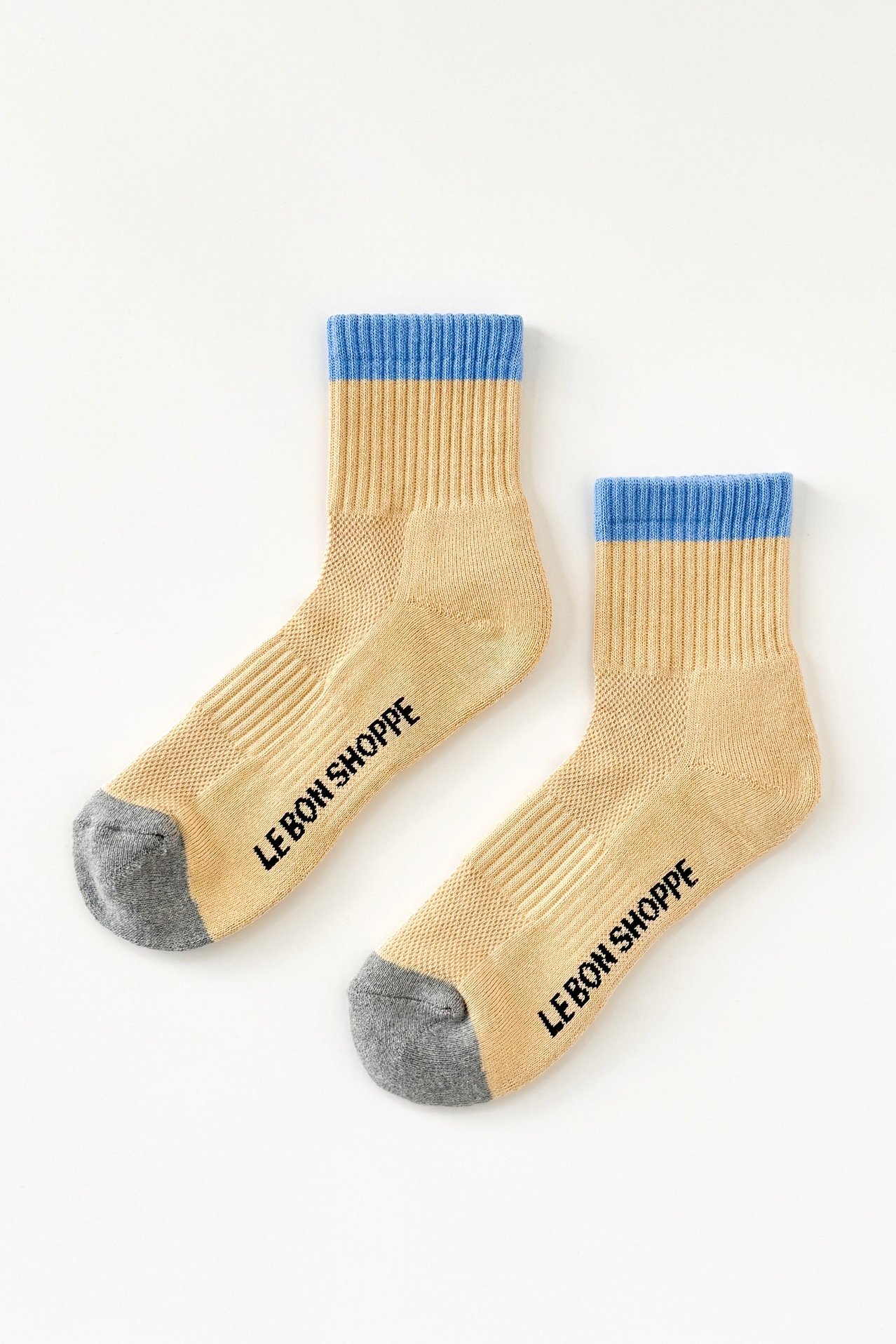 Le Bon Shoppe Colour Block Girlfriend Socks - Ladies 4-8