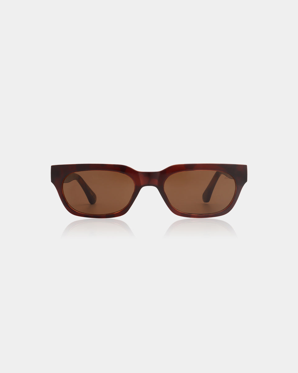 A. Kjærbede Bror Sunglasses - Brown/Demi Light Brown