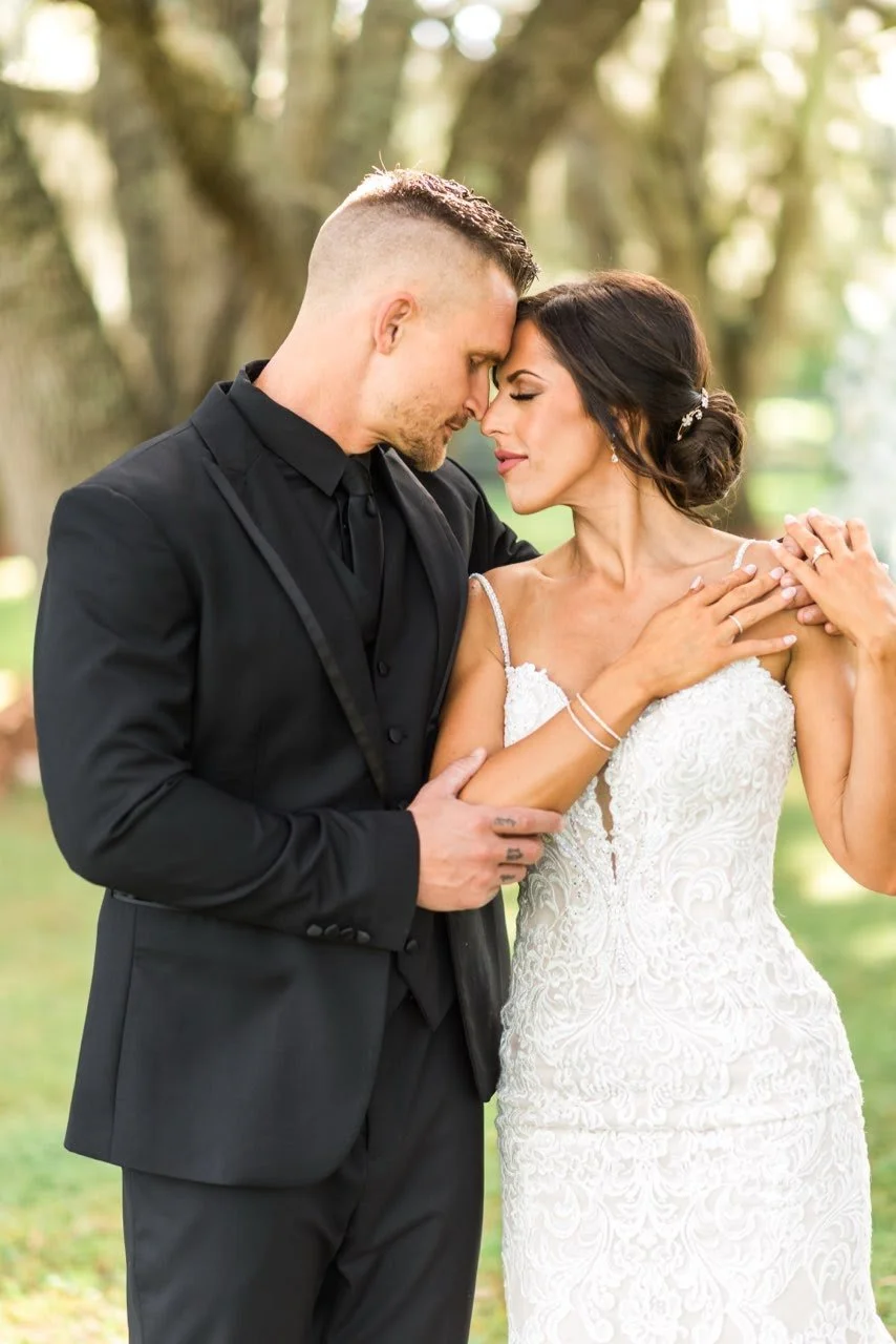 Lake Nona bride with a flawless glow for a perfect look. 