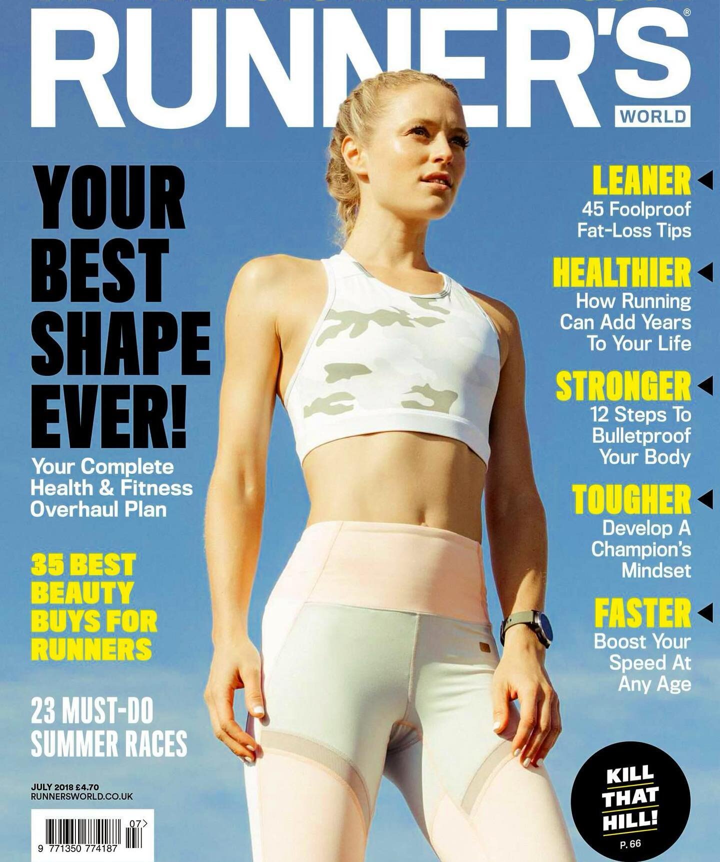 Flashback Friday 🏃🏼&zwj;♀️

As a runner and athlete, it was always a dream of mine to be on the cover of @runnersworldmag. I still have to pinch myself to remind myself that this was real life. To any young models out there with some big dreams: do