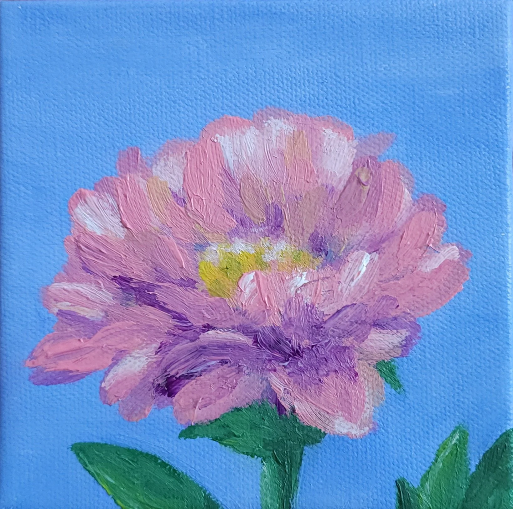 "Flower 1"
Acrylic on Canvas
4"x4"
2023
NOT FOR SALE