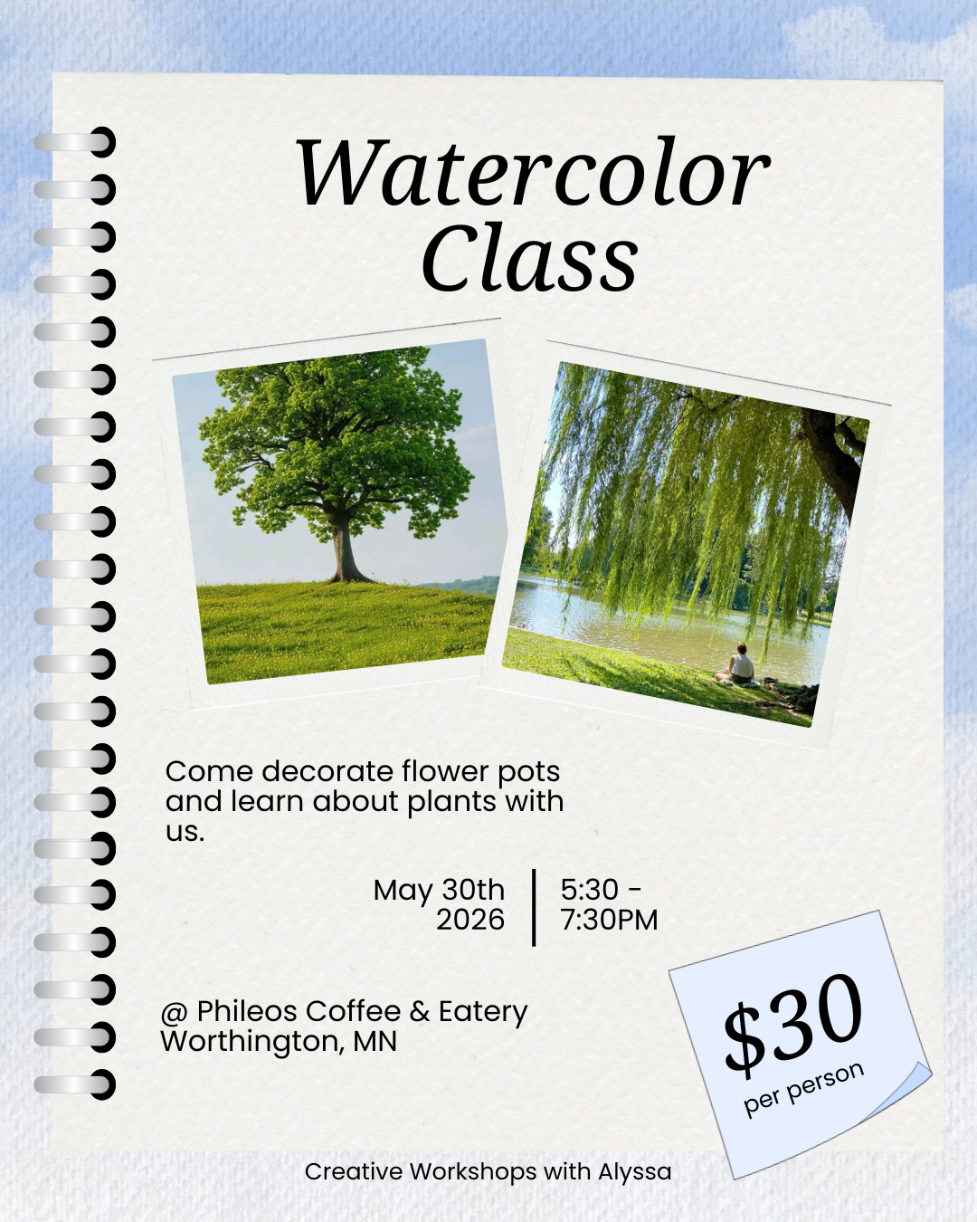 Watercolor Trees