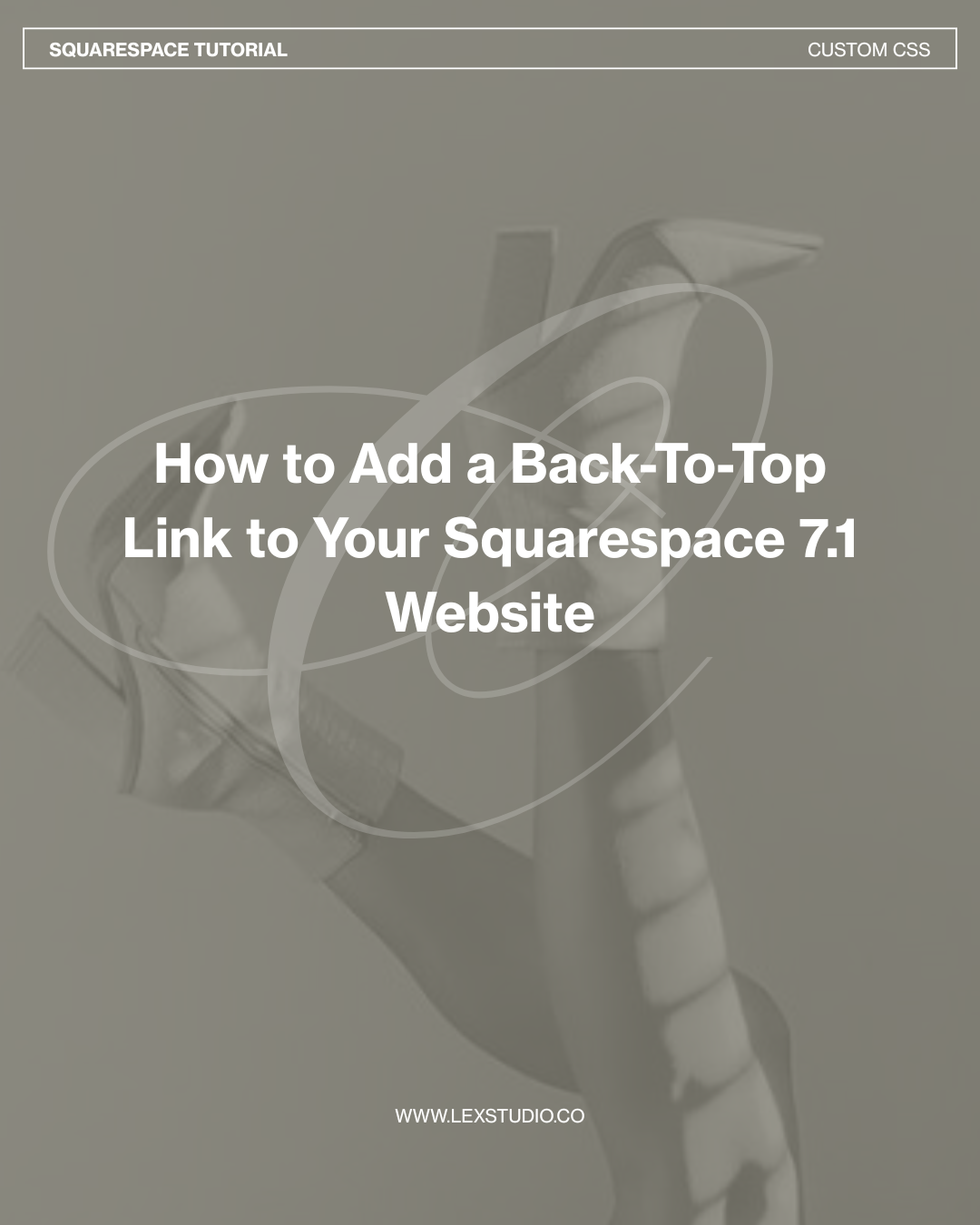 How to Add a Back-To-Top Link to Your Squarespace 7.1 Website