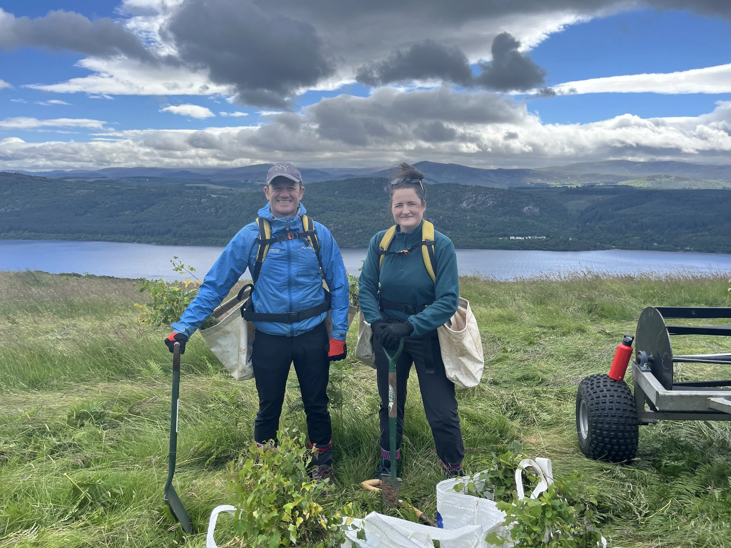 26 Volunteer Nature Days tree planter loch summer 2024.jpeg