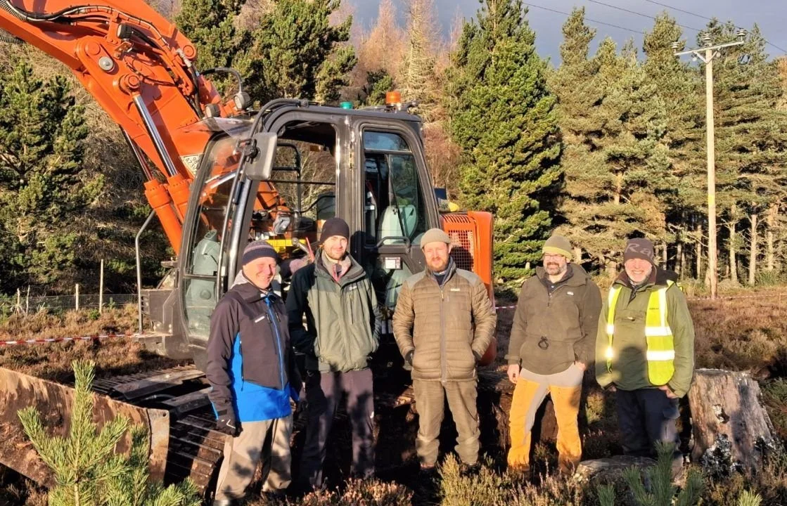 Taking the Great Glen Way off-road and into nature on Bunloit Estate&nbsp;