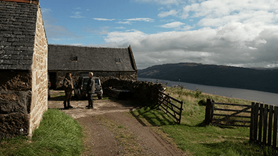 Jeremy on the banks of Loch Ness with Daniel at Bunloit Farm.png