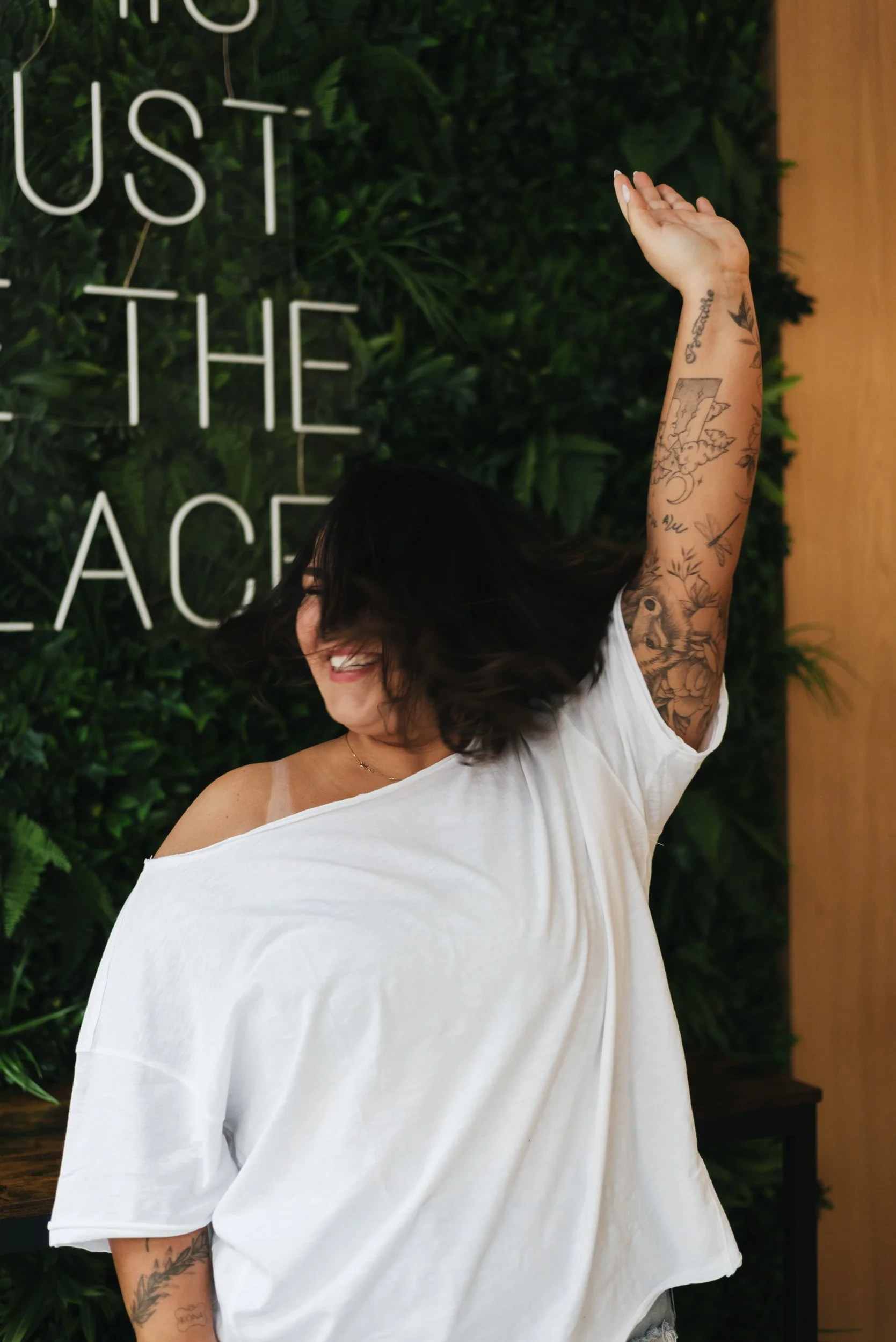 Branding photography client