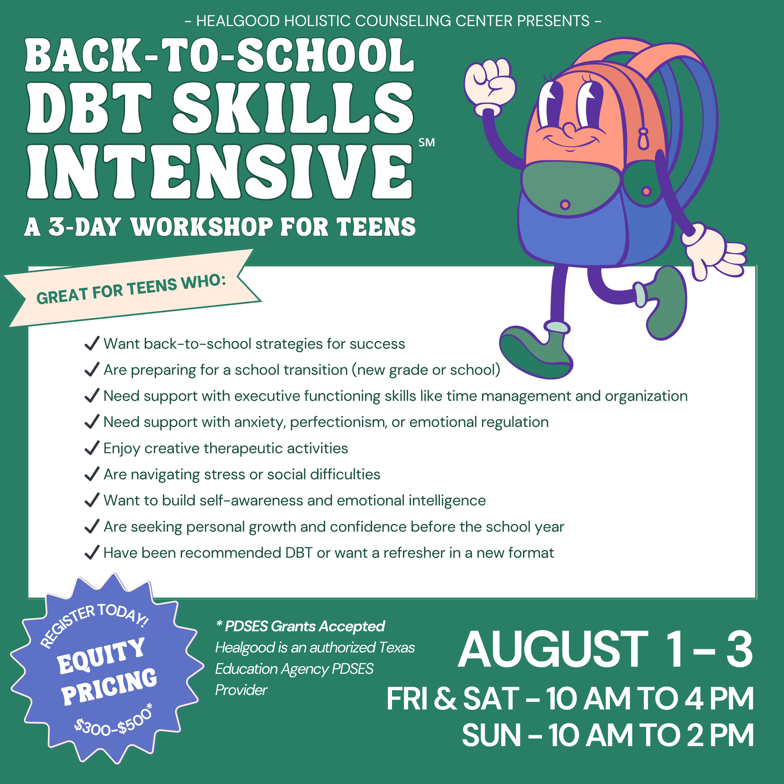 Back-to-School, Big Emotions: How DBT Skills Can Help Your Teen Thrive ...