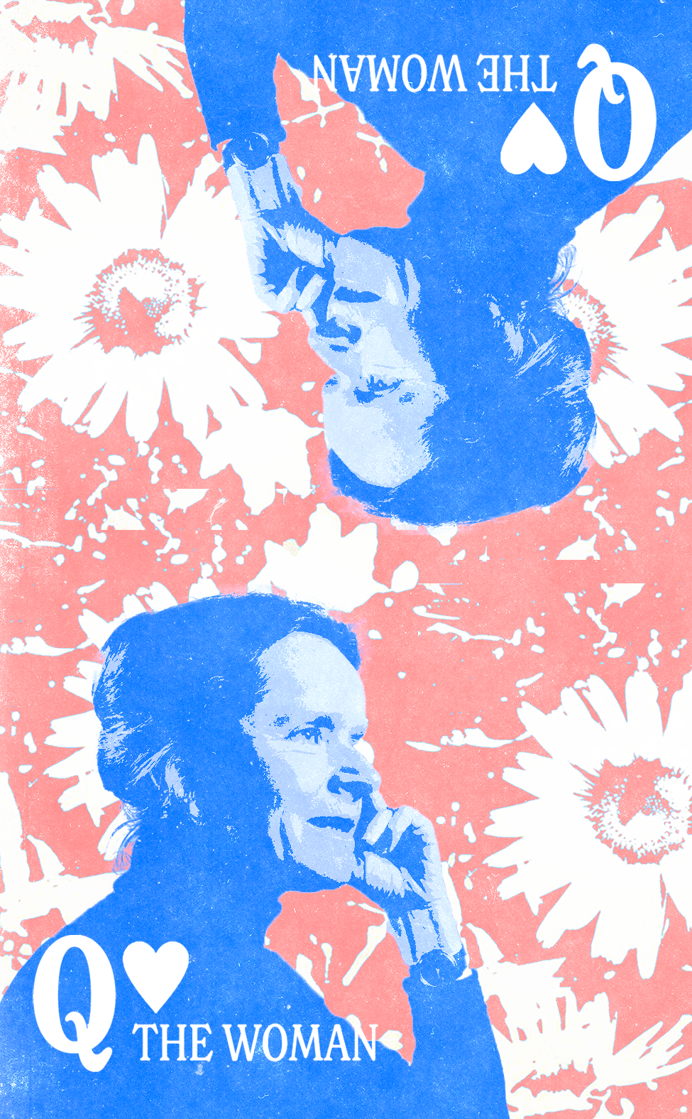 Corita Kent Playing Card - The Woman