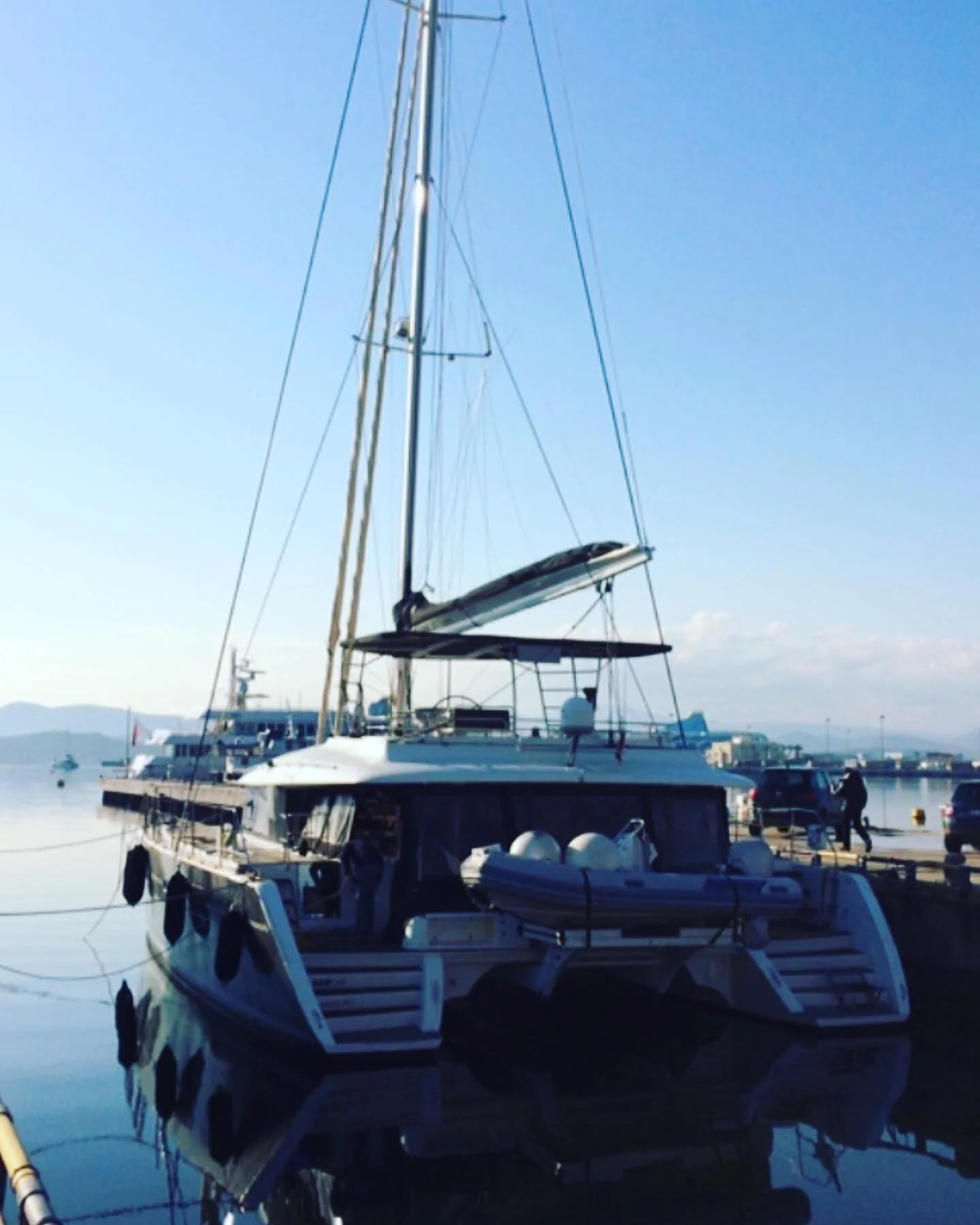 Questa settimana siamo a bordo d&igrave; un Lagoon 560 da trasferire da Olbia in Turchia!  Buon vento ai nuovi armatori per i quali costo meraviglioso catamarano &egrave; la prima barca !!!! 😍😍😍🥳🥳🥳