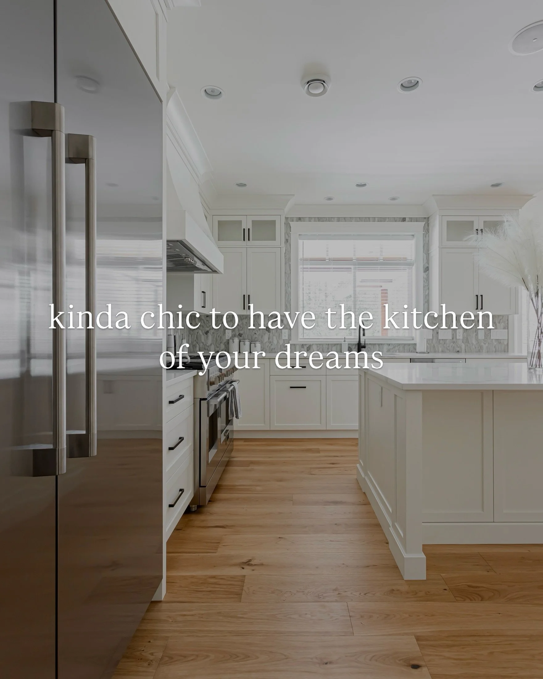 Kinda chic to hire an independent interior designer. 🤪
