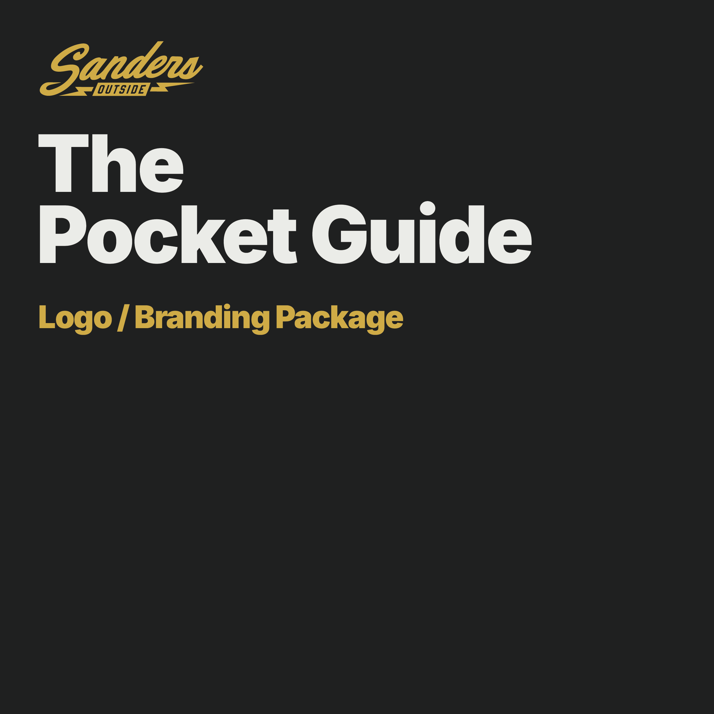 The Pocket Guide Logo/Branding Design Package